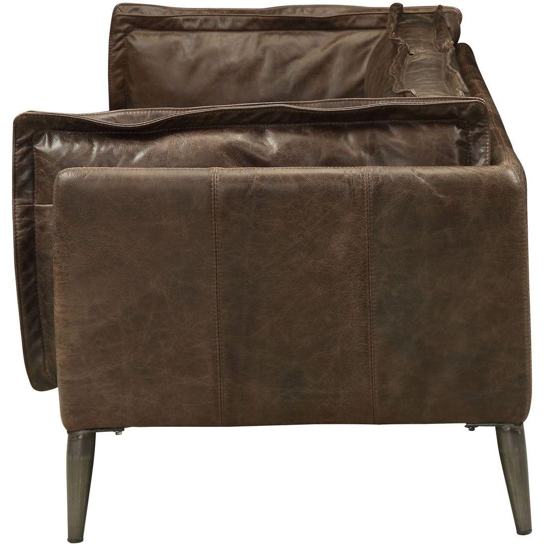 

        
Acme Furniture Porchester Sofa Loveseat Chocolate Top grain leather 0840412163494
