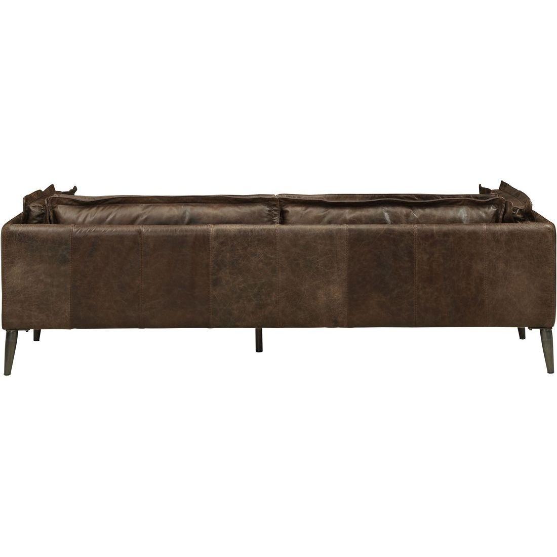 

        
Acme Furniture Porchester Sofa Chocolate Top grain leather 0840412163494
