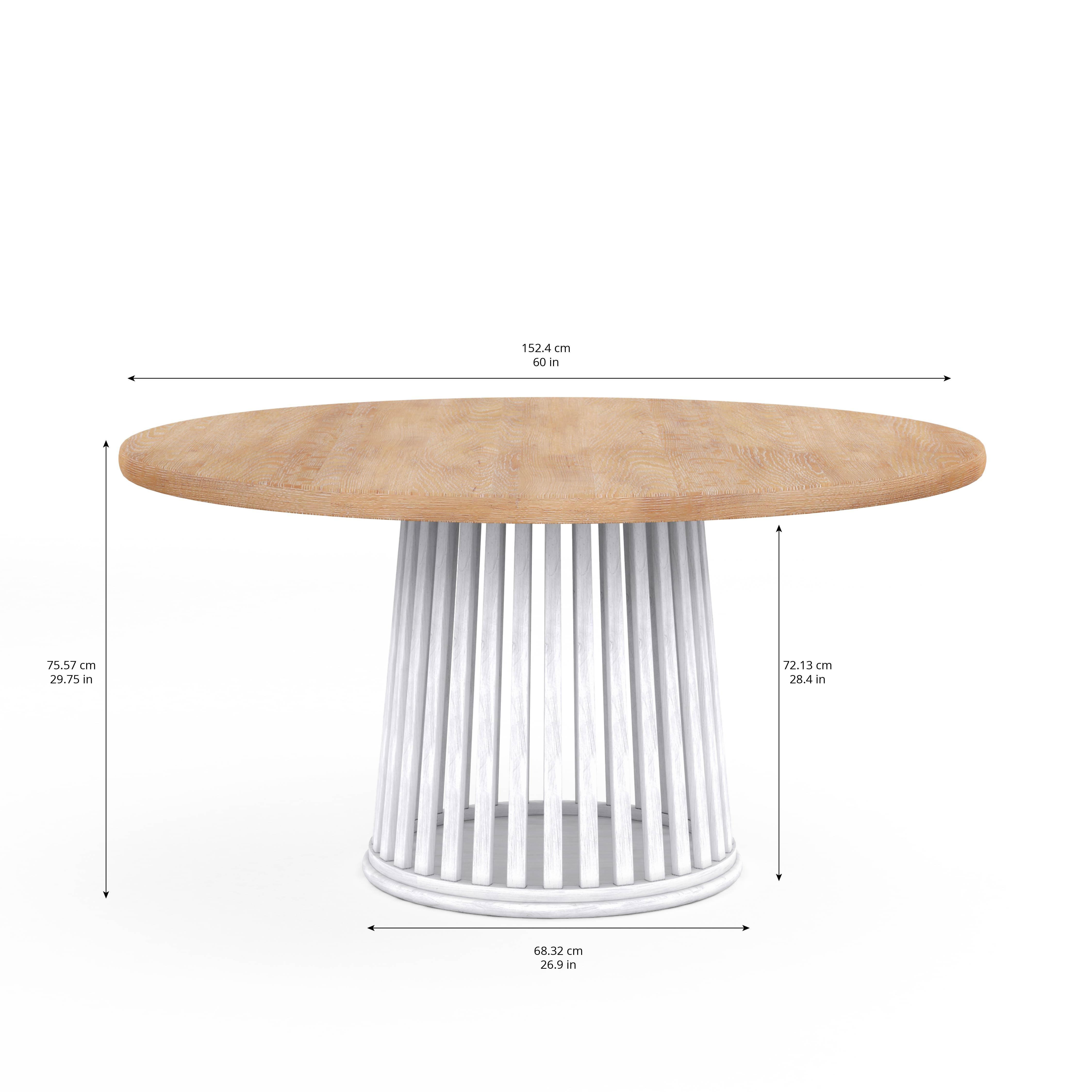 

    
a.r.t. furniture Post Frame Dining Table Set Oak/Chrome 288226-2655-5pcs
