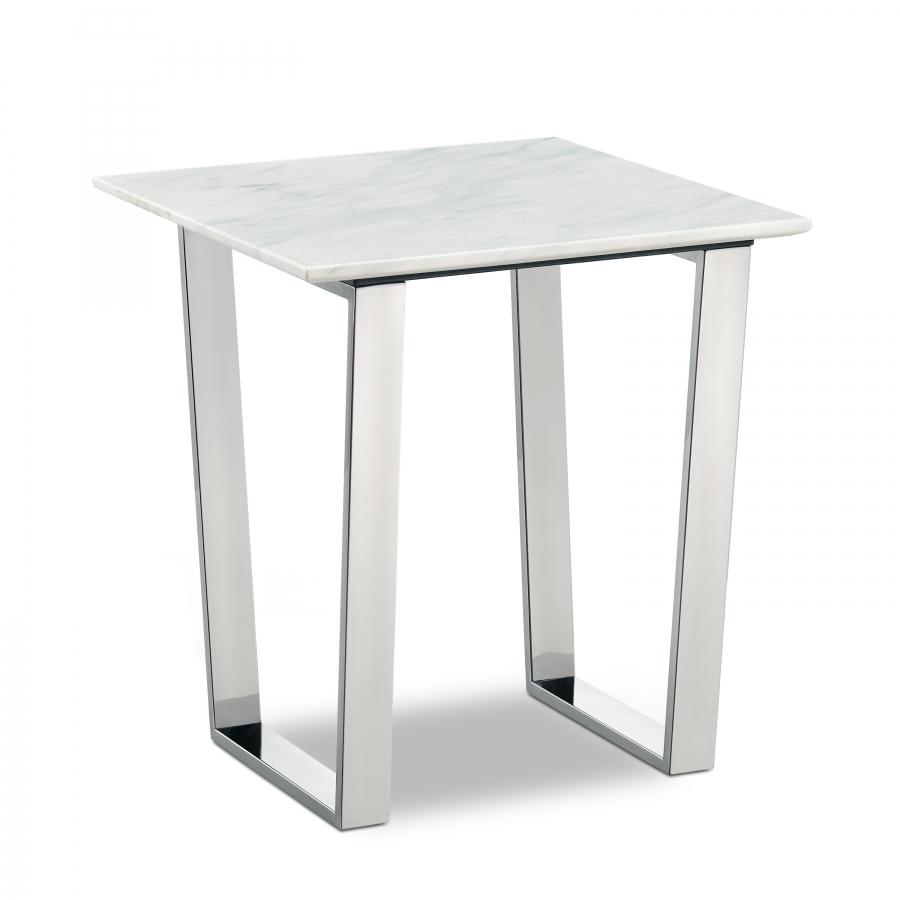 Contemporary, Modern End Table Walmore 72QB4558226 72QB4558226 in Chrome 