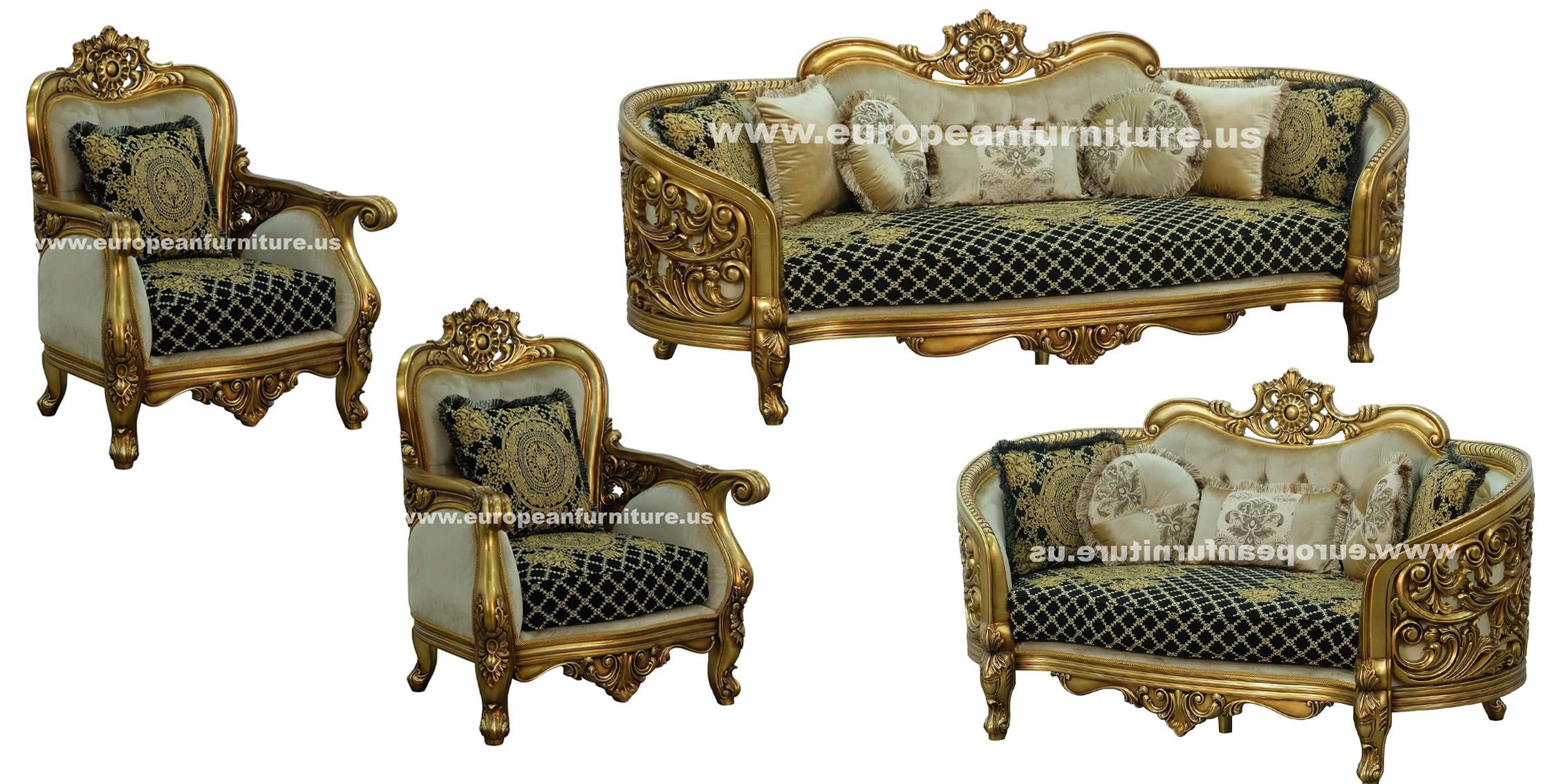 

                    
Buy Classic Antique Bronze Black-Gold Fabric 30018 BELLAGIO Armchair EUROPEAN FURNITURE
