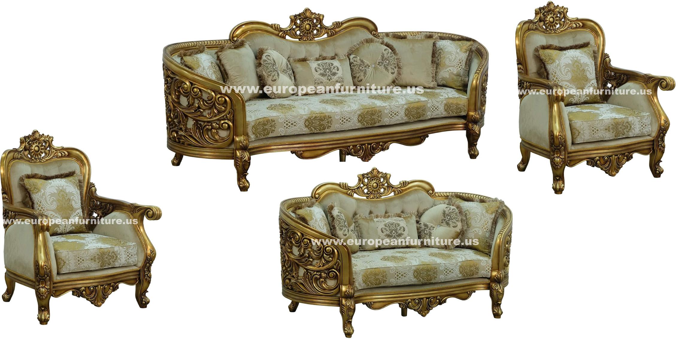 

    
30016-C Classic Antique Bronze Gold Fabric 30016 BELLAGIO Armchair EUROPEAN FURNITURE
