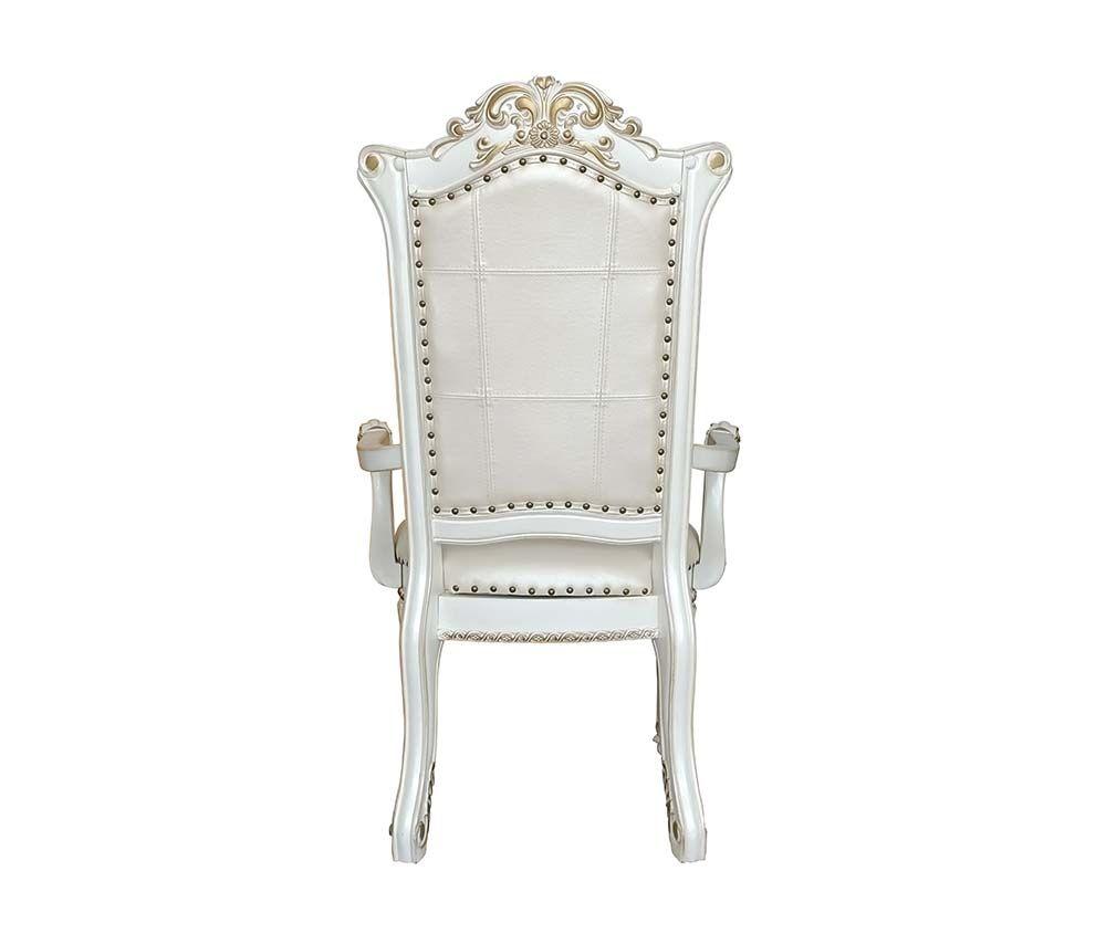 

                    
Acme Furniture Vendome Arm Chair Set 2PCS DN01349-AC-2PCS Arm Chair Set Pearl Synthetic Leather Purchase 
