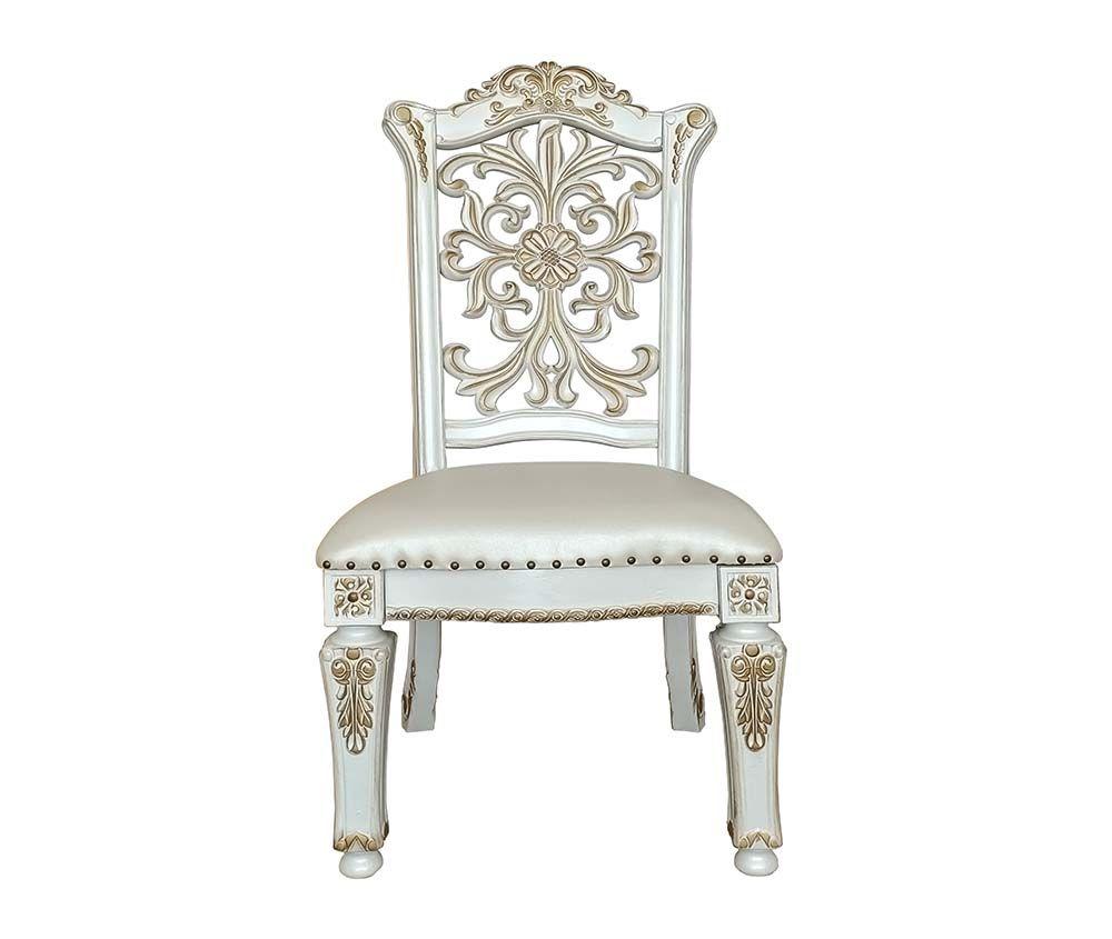 

                    
Acme Furniture Vendome Side Chair Set 2PCS DN01347-SC-2PCS Side Chair Set Pearl Synthetic Leather Purchase 
