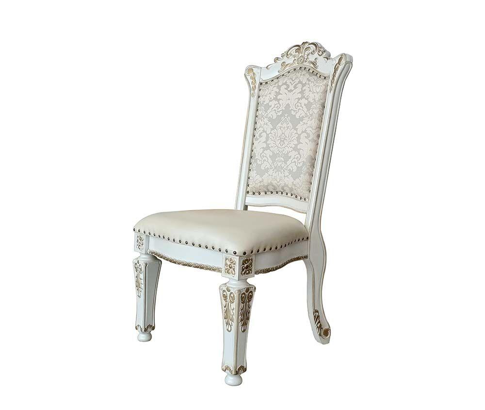 

    
Acme Furniture Vendome Side Chair Set 2PCS DN01348-SC-2PCS Side Chair Set Pearl DN01348-SC-2PCS

