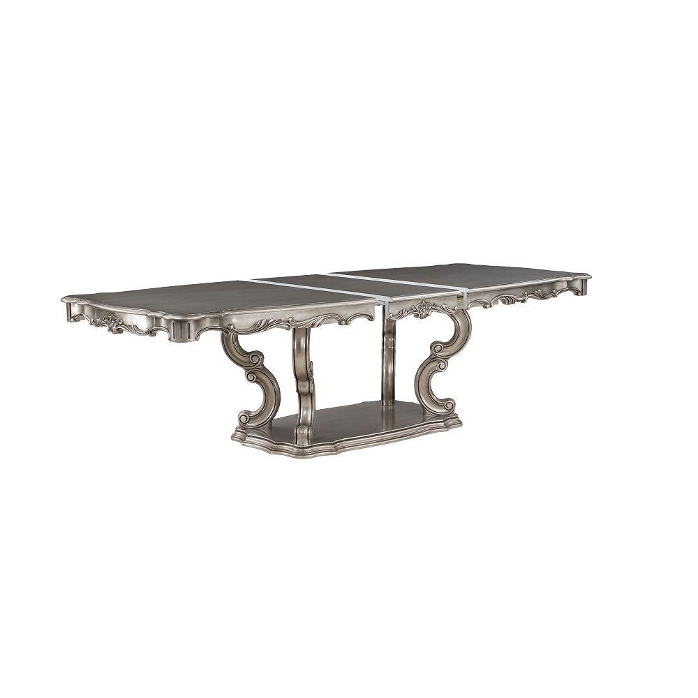 

    
Acme Furniture Ariadne Dining Table DN02281-T Dining Table Platinum DN02281-T
