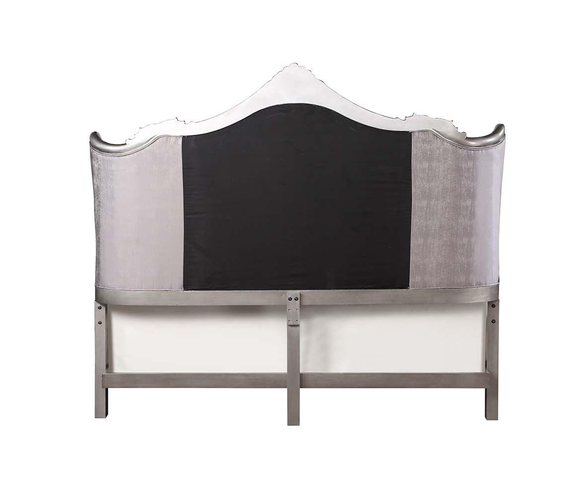 

        
Acme Furniture Ariadne King Panel Bed BD00602EK-EK Panel Bed Platinum Velvet 65436512639495
