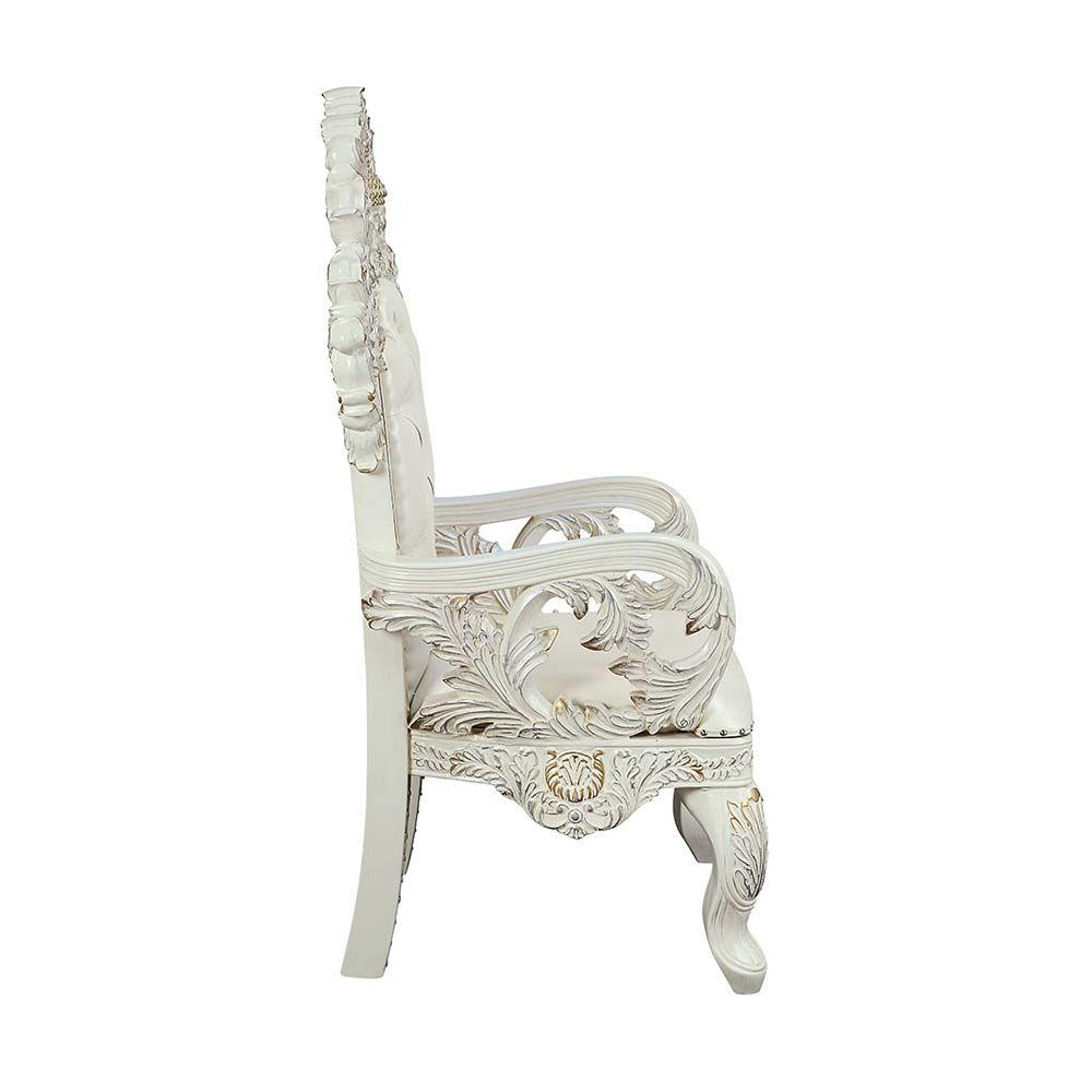 

    
Classic Antique White Composite Wood Arm Chairs Set 2PCS Acme Adara DN01231-AC-2PCS
