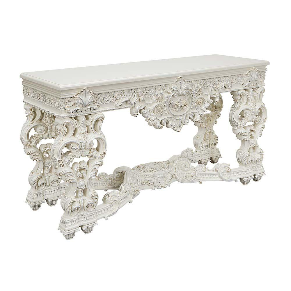 Classic Console Table Adara Console Table LV01219-CT LV01219-CT in Antique White 
