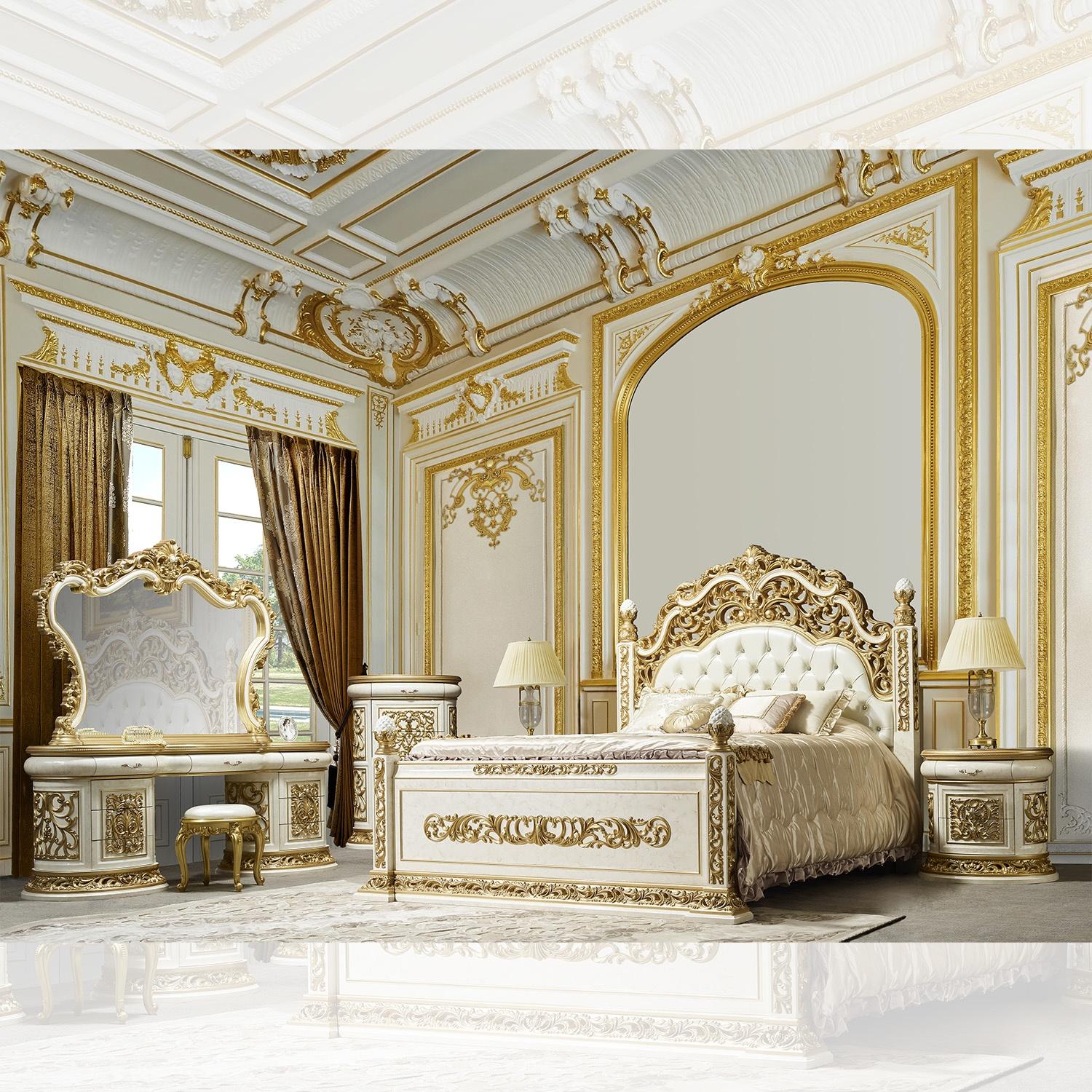 

    
Homey Design Furniture HD-CHE903 Chest Antique White/Gold HD-CHE903
