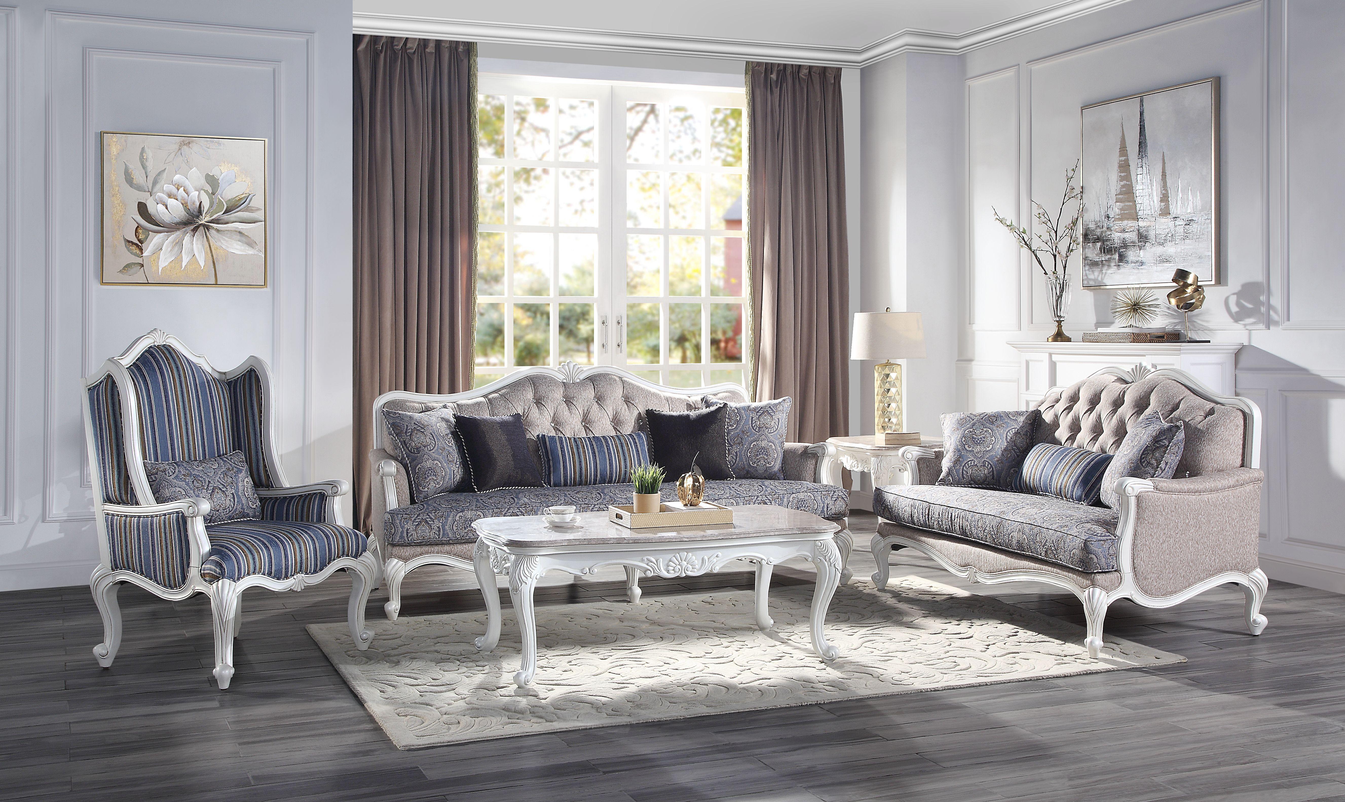 

                    
Buy Classic Beige Fabric Sofa + Loveseat by Acme Ciddrenar 54310-2pcs
