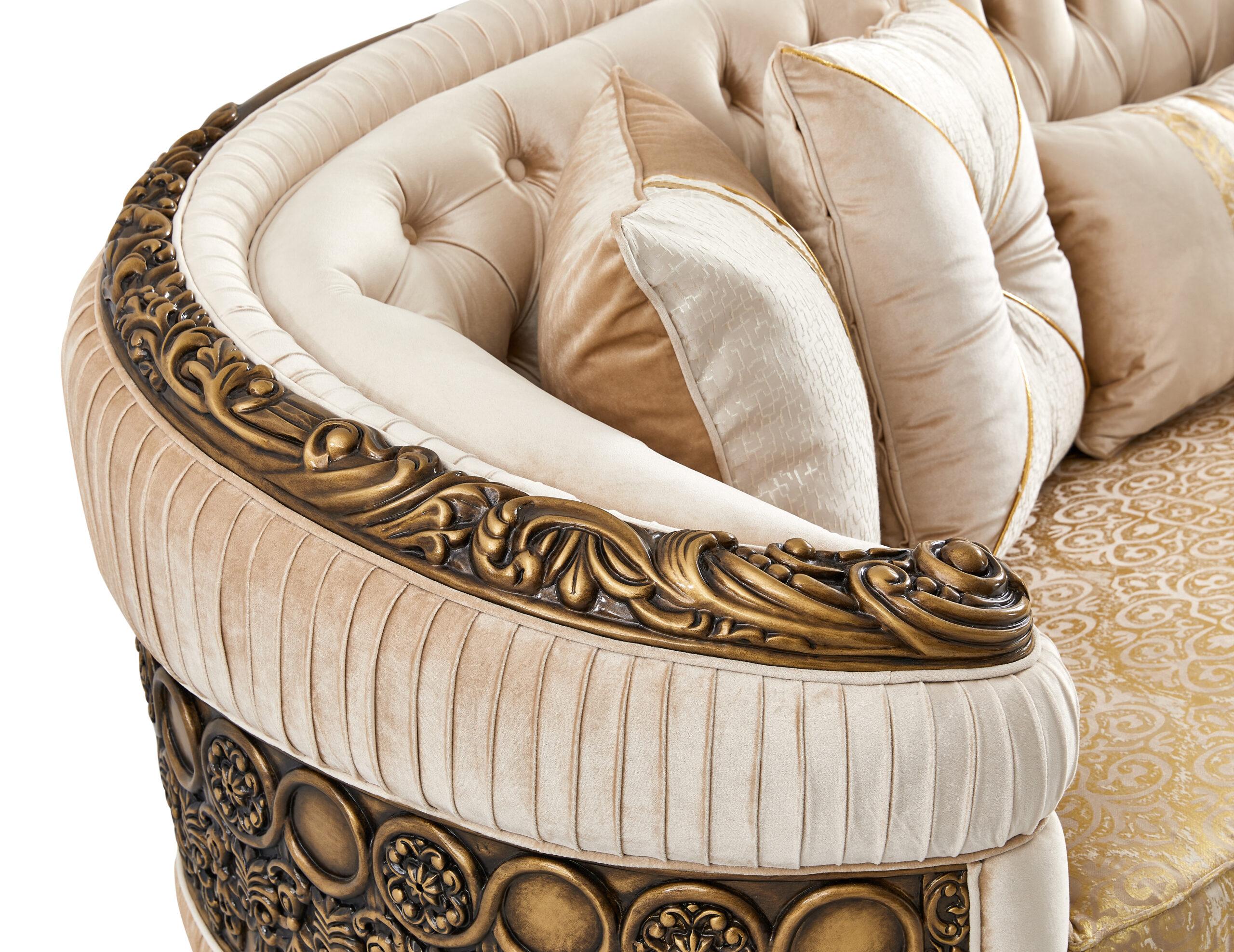

        
Homey Design Furniture HD-9017 Sofa Set Gold/Beige Fabric 53652954987986
