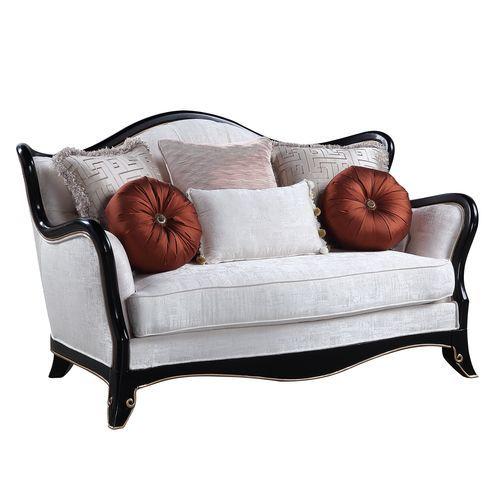

                    
Acme Furniture Nurmive Sofa and Loveseat Set Beige Fabric Purchase 
