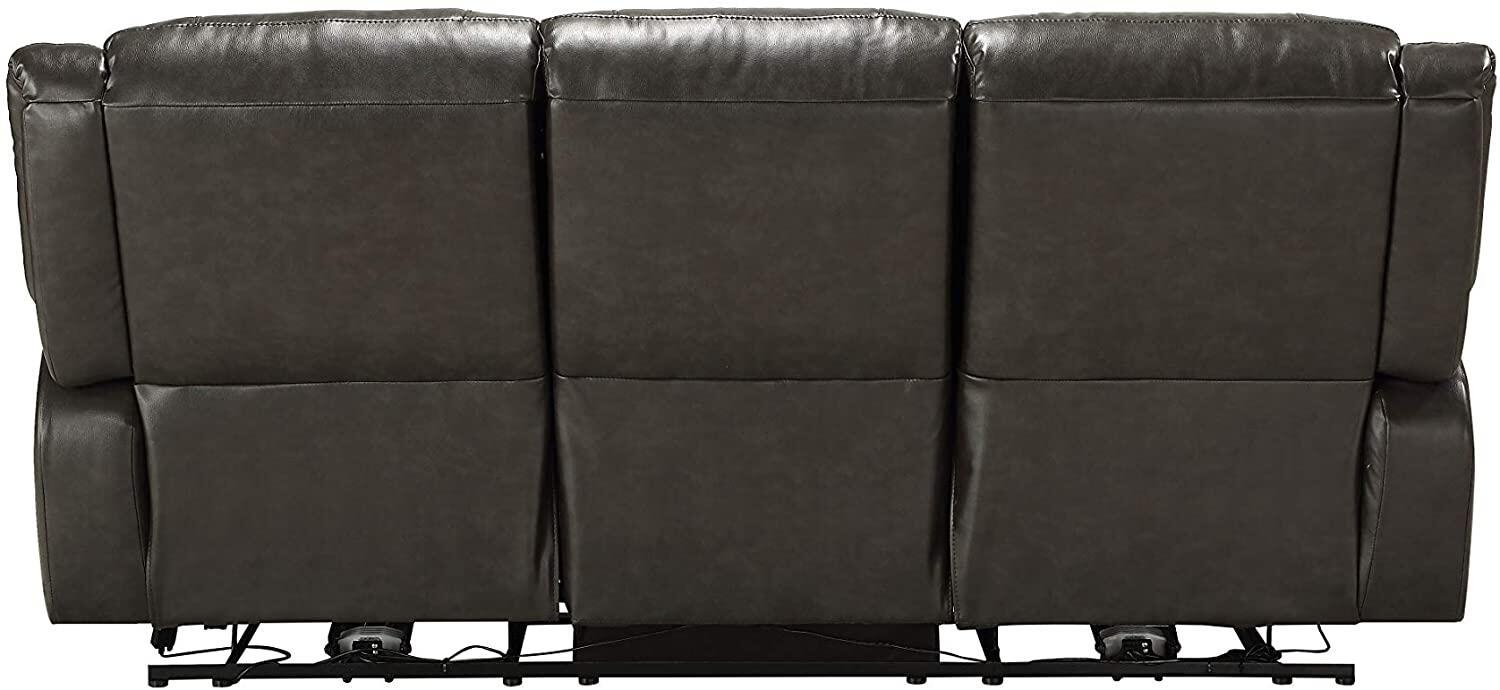 

                    
Acme Furniture Imogen Sofa Gray Leather-Aire Purchase 
