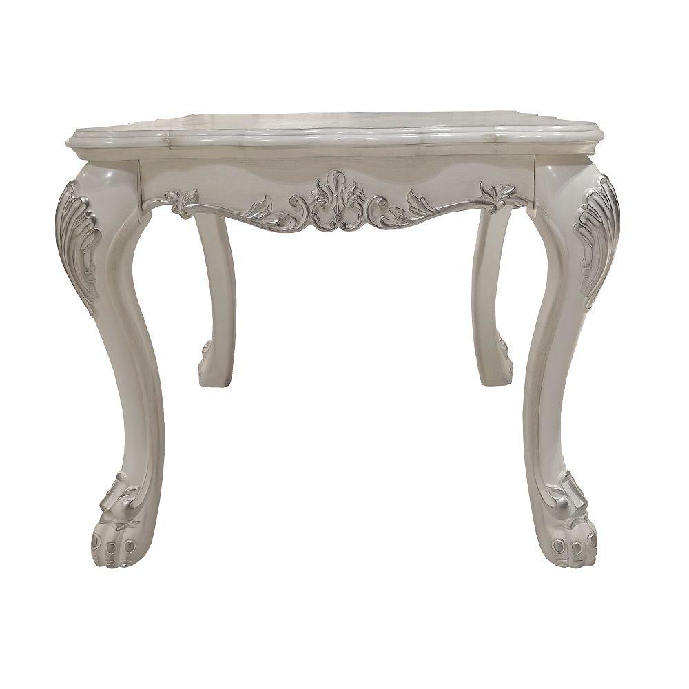 

        
Acme Furniture Dresden End Table LV01692-ET End Table Bone/White  56516064545445
