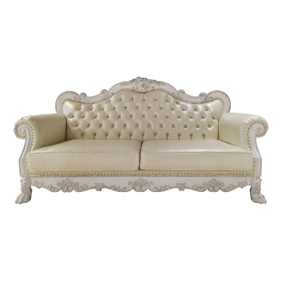 

                    
Acme Furniture Dresden Sofa LV01688-S Sofa Bone/White Synthetic Leather Purchase 
