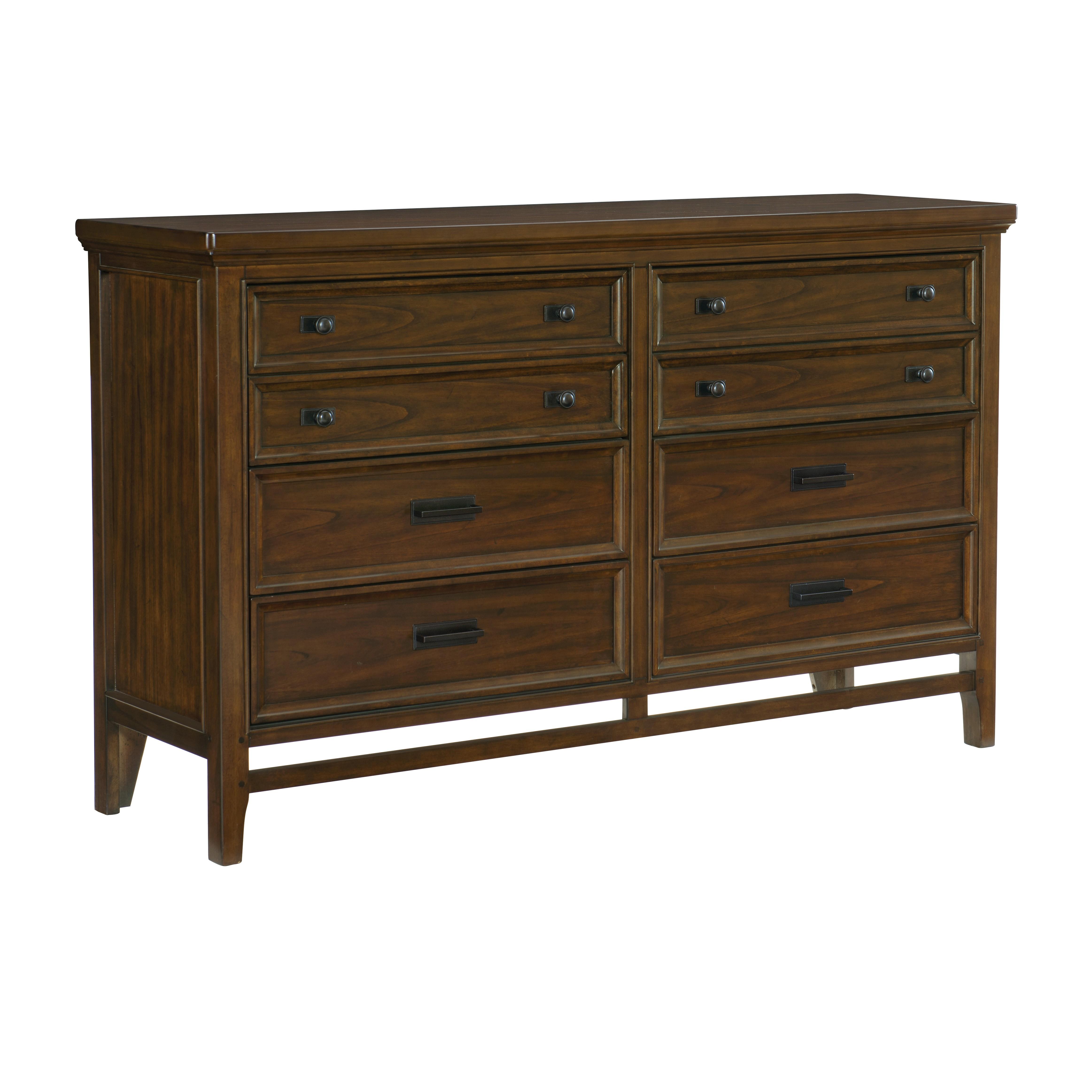 

    
Classic Brown Cherry Wood Dresser w/Mirror Homelegance 1649-5*6 Frazier Park
