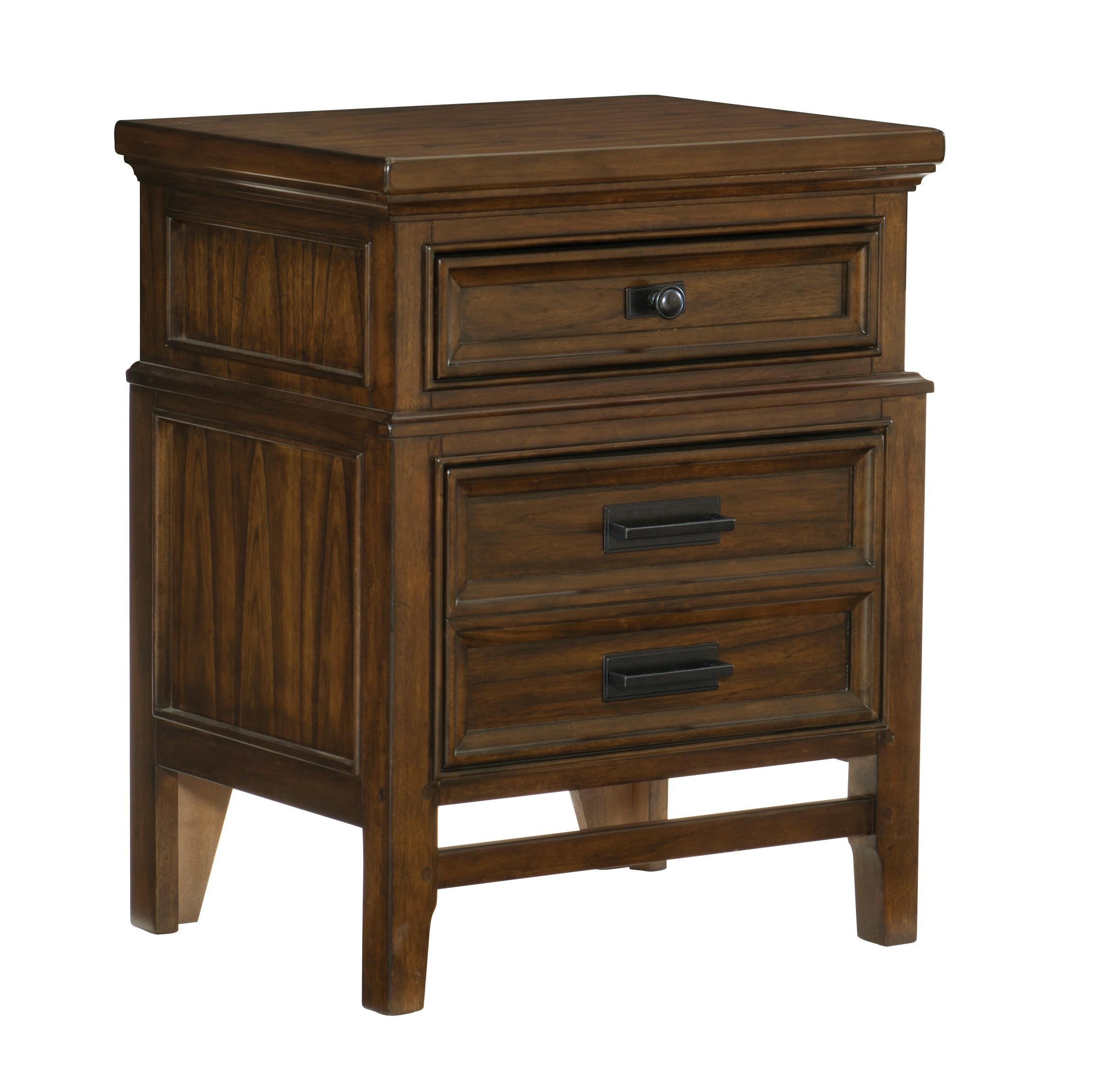 

    
Classic Brown Cherry Wood Nightstand Homelegance 1649-4 Frazier Park
