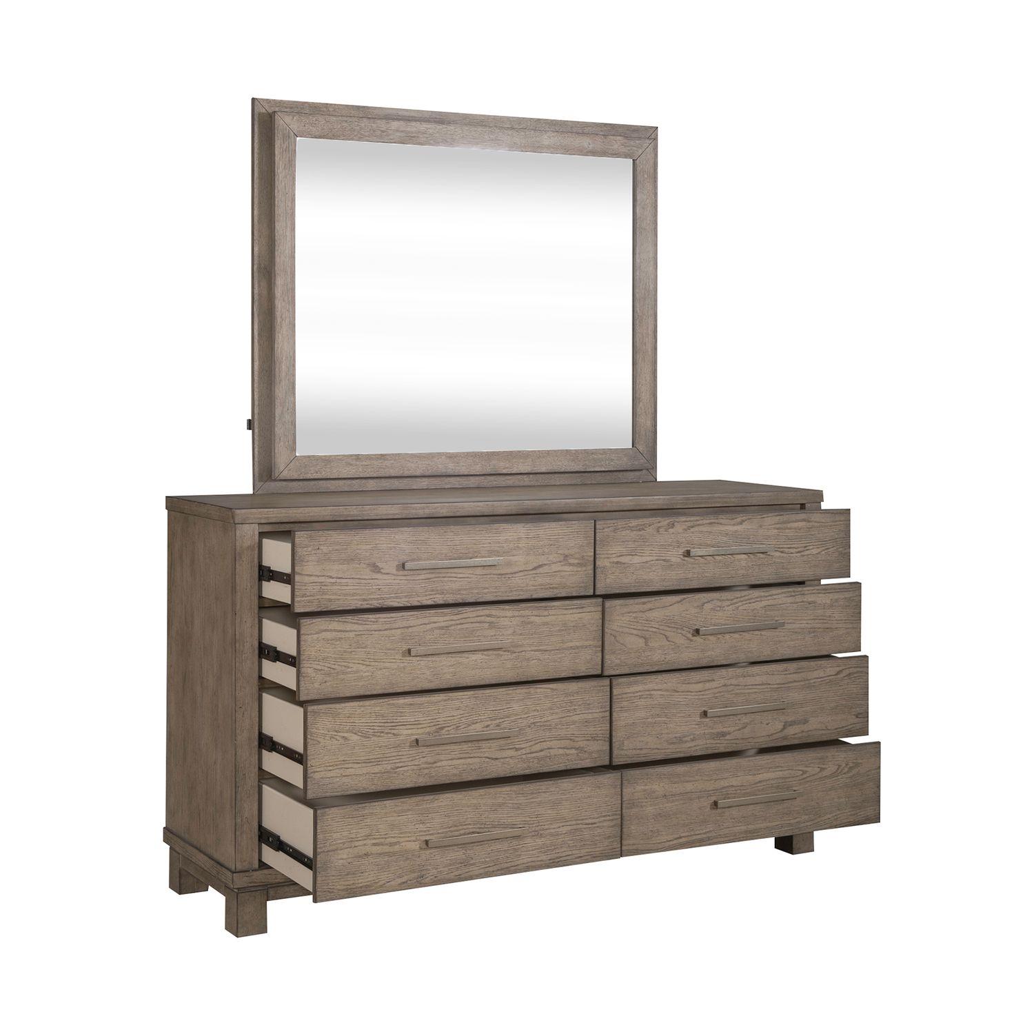 

    
Liberty Furniture Canyon Road (876-BR) Dresser With Mirror Brown 876-BR-DM
