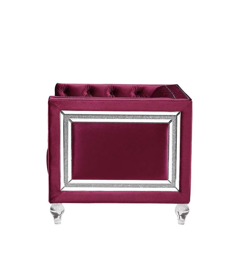 

    
Acme Furniture Heibero Chair Burgundy LV01402
