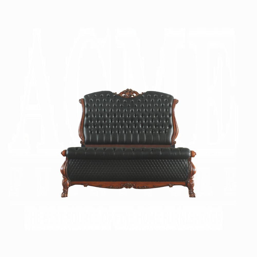 

    
Acme Furniture Dresden Queen Sleigh Bed 28230Q Sleigh Bed Oak/Cherry 28230Q
