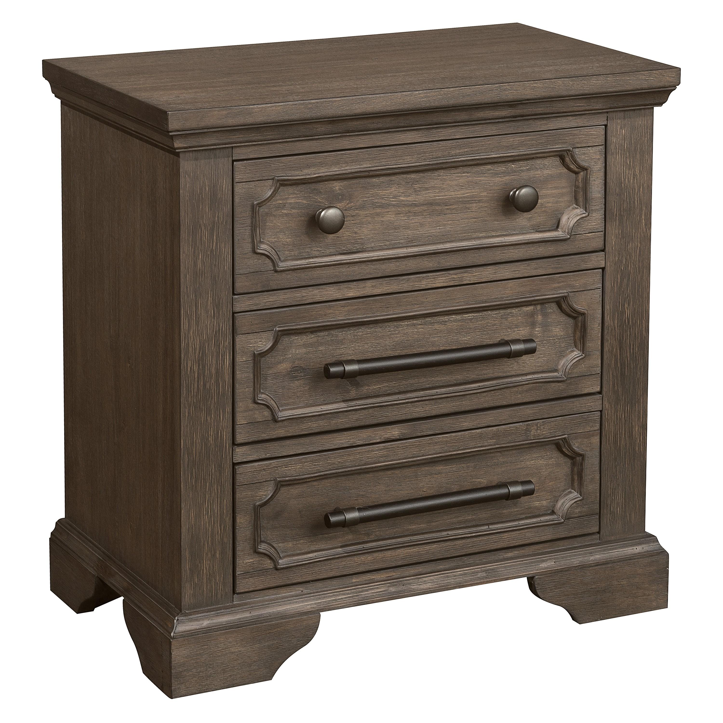 

                    
Buy Classic Distressed Dark Oak Wood CAL Bedroom Set 3pcs Homelegance 5438K-1CK* Toulon
