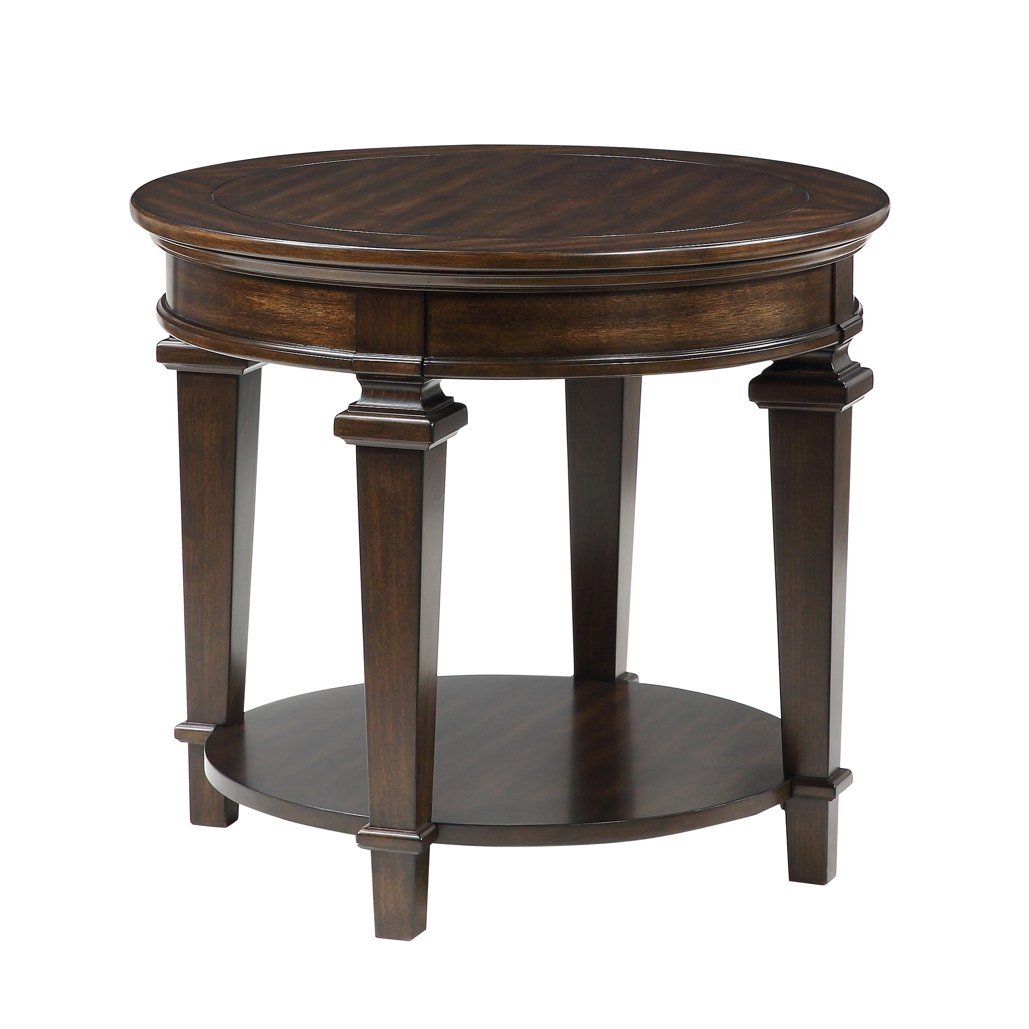 Classic End Table 3681-04RD Tobias 3681-04RD in Espresso 