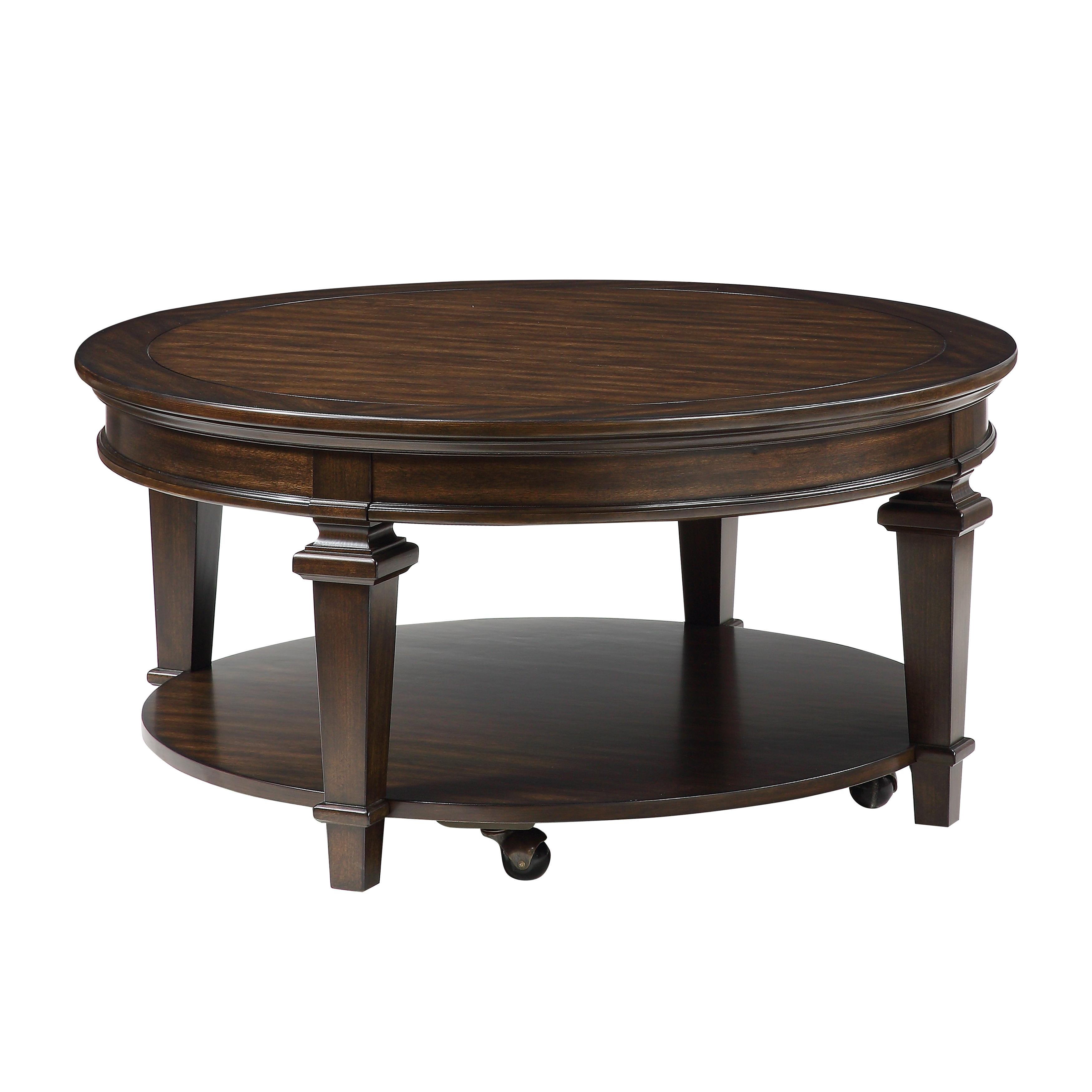 

    
Classic Espresso Wood Occasional Table Set 2pcs Homelegance 3681-RD Tobias
