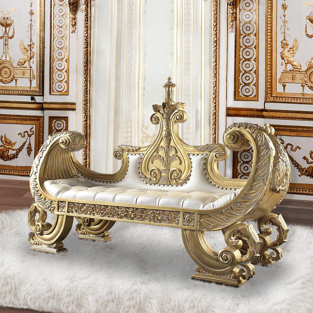 

    
Classic Gold Composite Wood King Bed Set 8PCS Acme Furniture Bernadette BD01474EK-EK-8PCS
