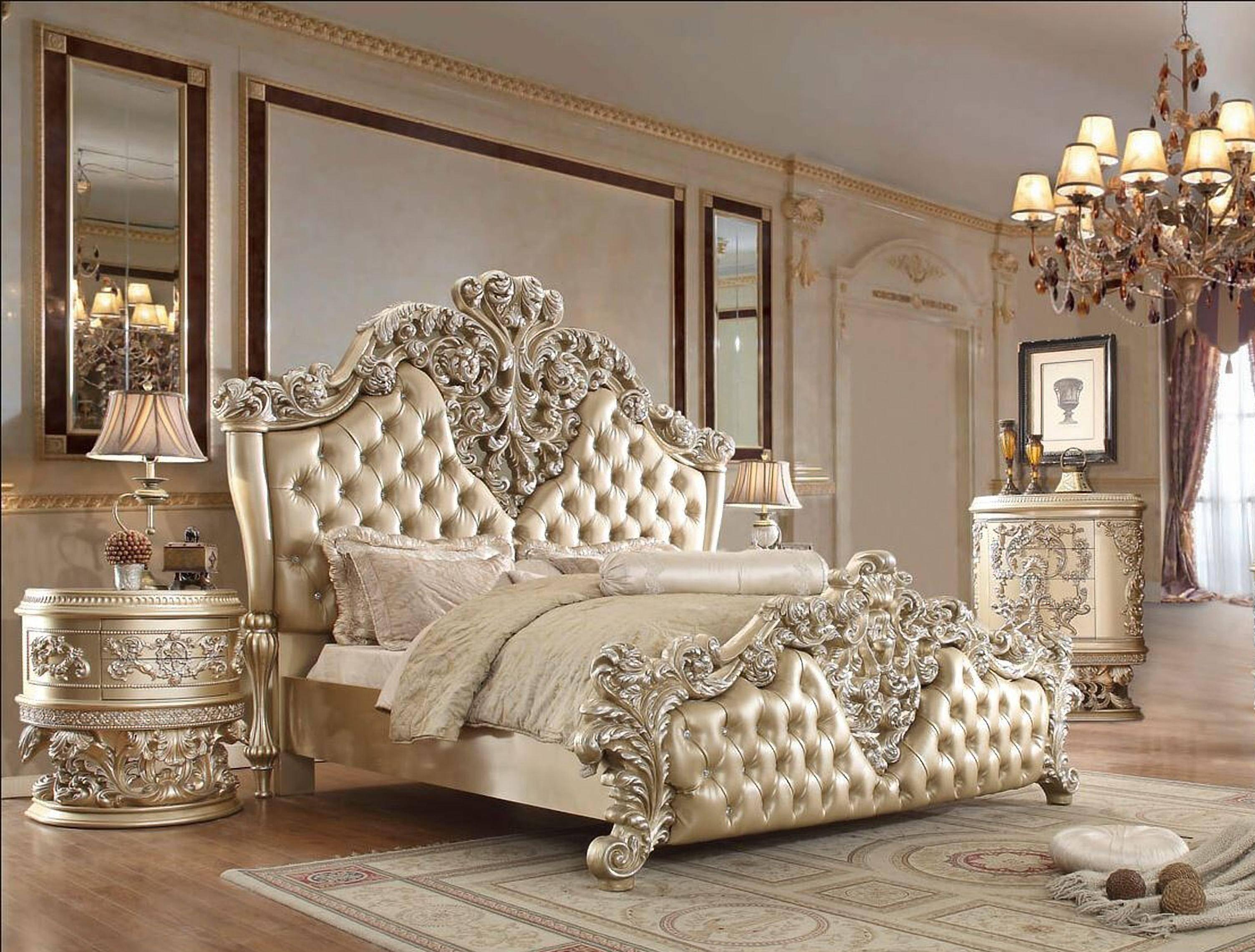 

                    
Acme Furniture Vatican Eastern King Bed Gold PU Purchase 
