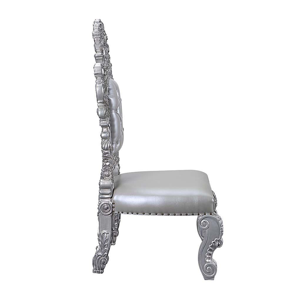 

    
Acme Furniture Valkyrie Side Chair DN00690-SC-2PCS Side Chair Set Gray DN00690-SC-2PCS
