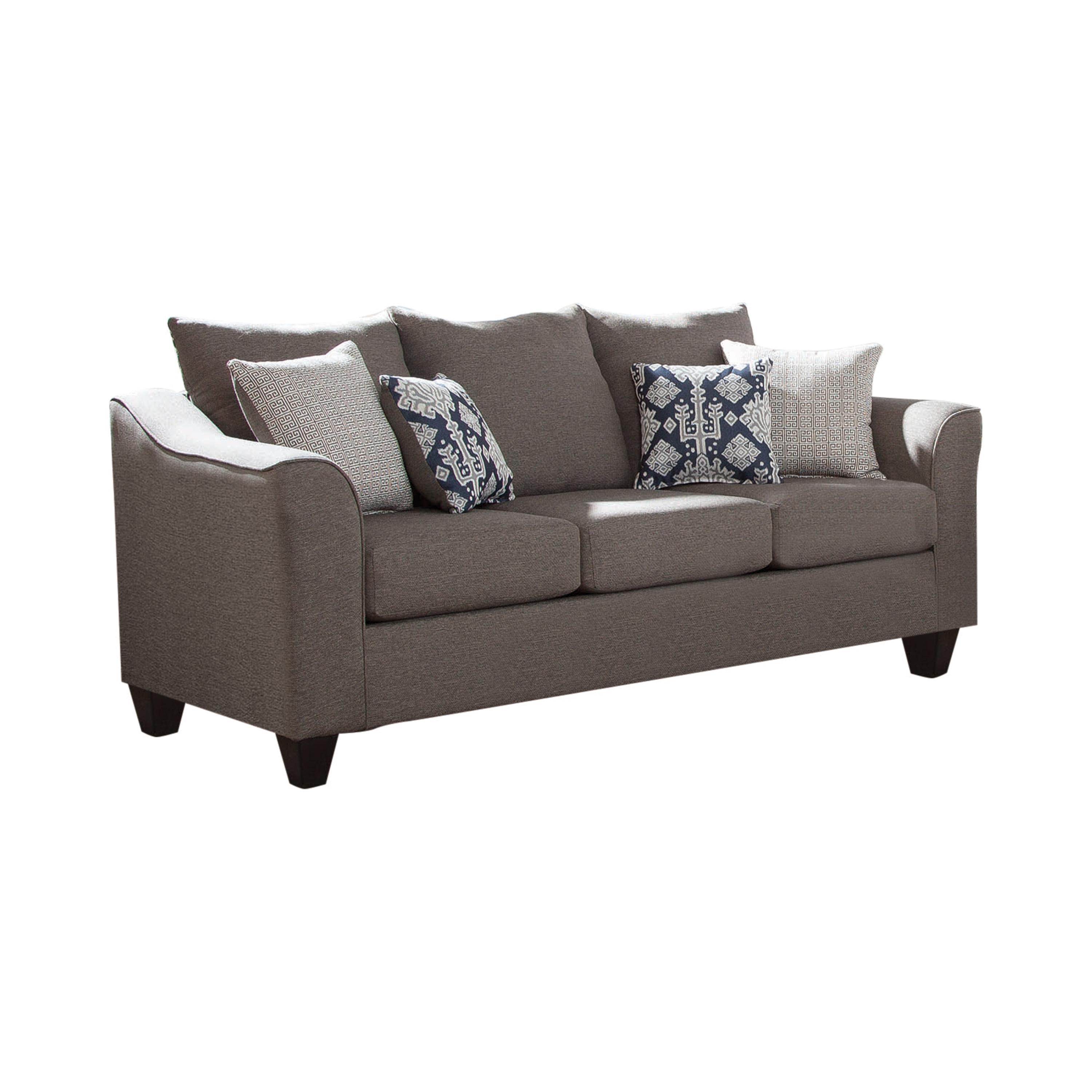 Classic Living Room Set 506021-S2 Salizar 506021-S2 in Gray 