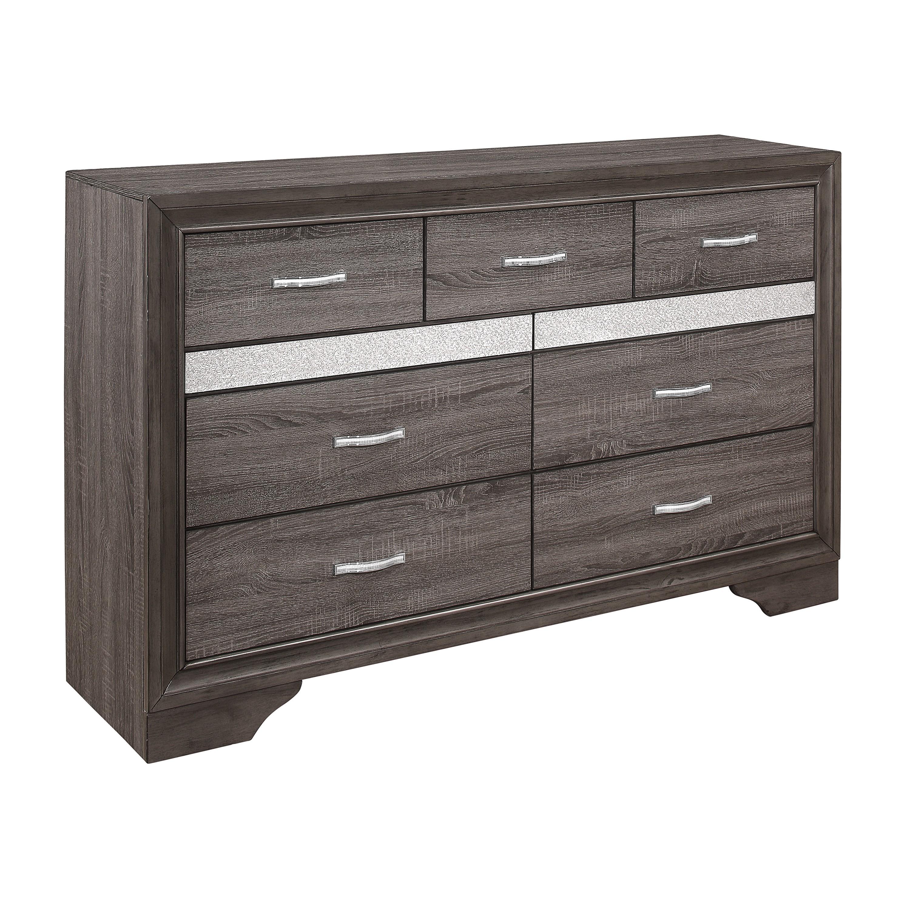 Modern Dresser 1505-5 Luster 1505-5 in Gray 