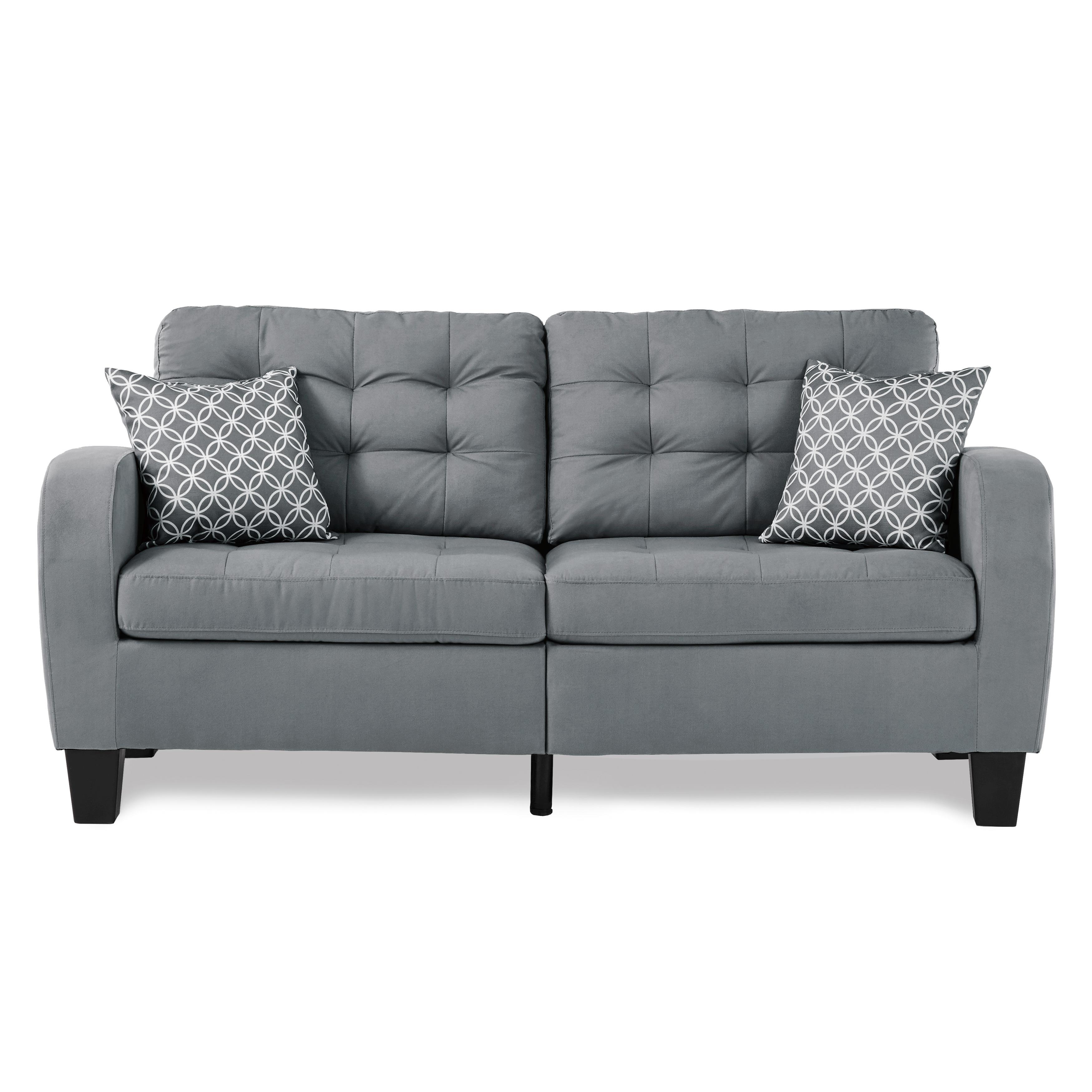 Classic Sofa 8202GRY-3 Sinclair 8202GRY-3 in Gray 