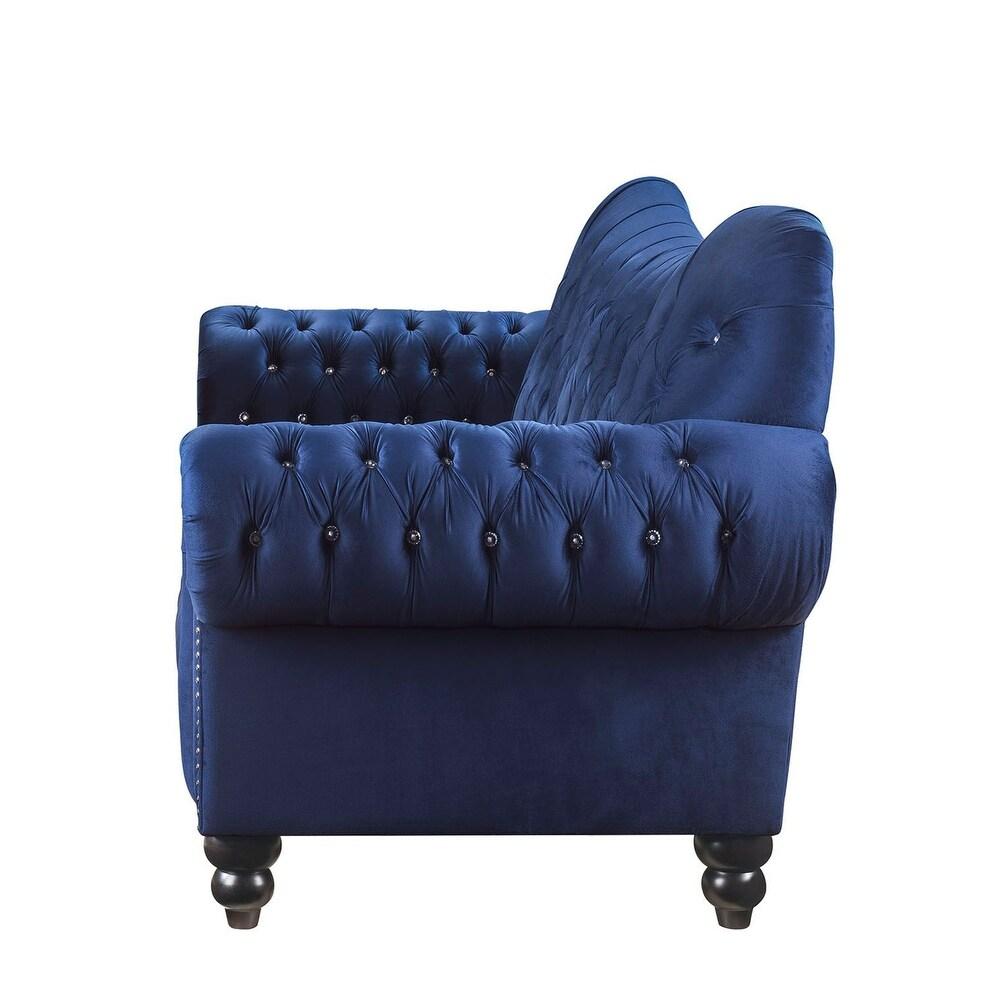 

                    
Buy Classic Navy Blue Velvet Sofa + Loveseat by Acme Iberis 53405-2pcs

