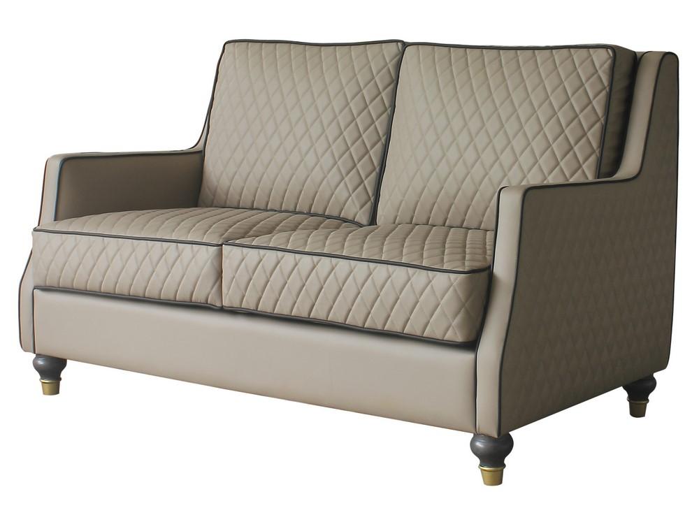 

                    
Acme Furniture House Marchese Sofa Loveseat Chair and Coffee Table Tobacco PU Purchase 
