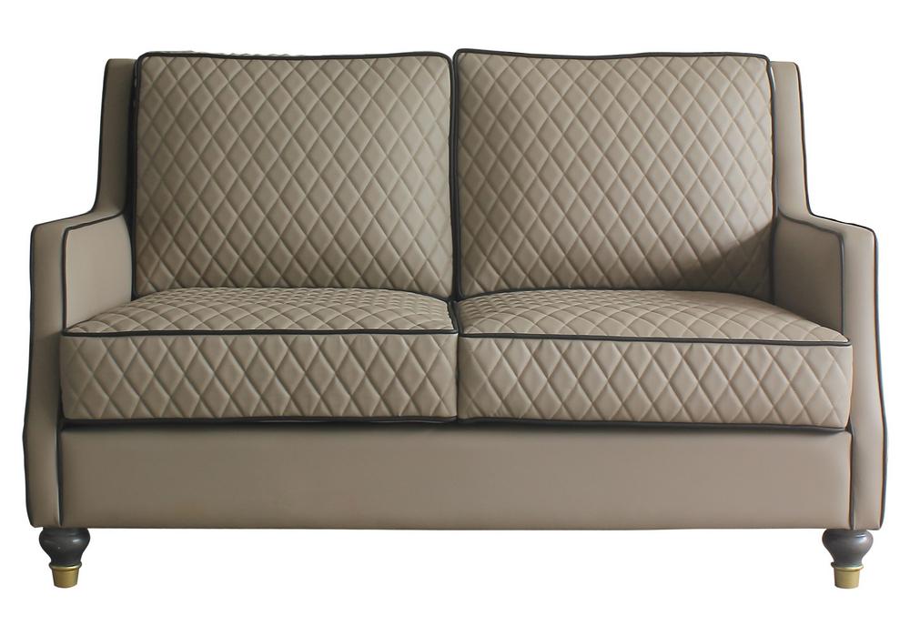 

    
Classic Tan & Tobacco Loveseat by Acme House Marchese 58861
