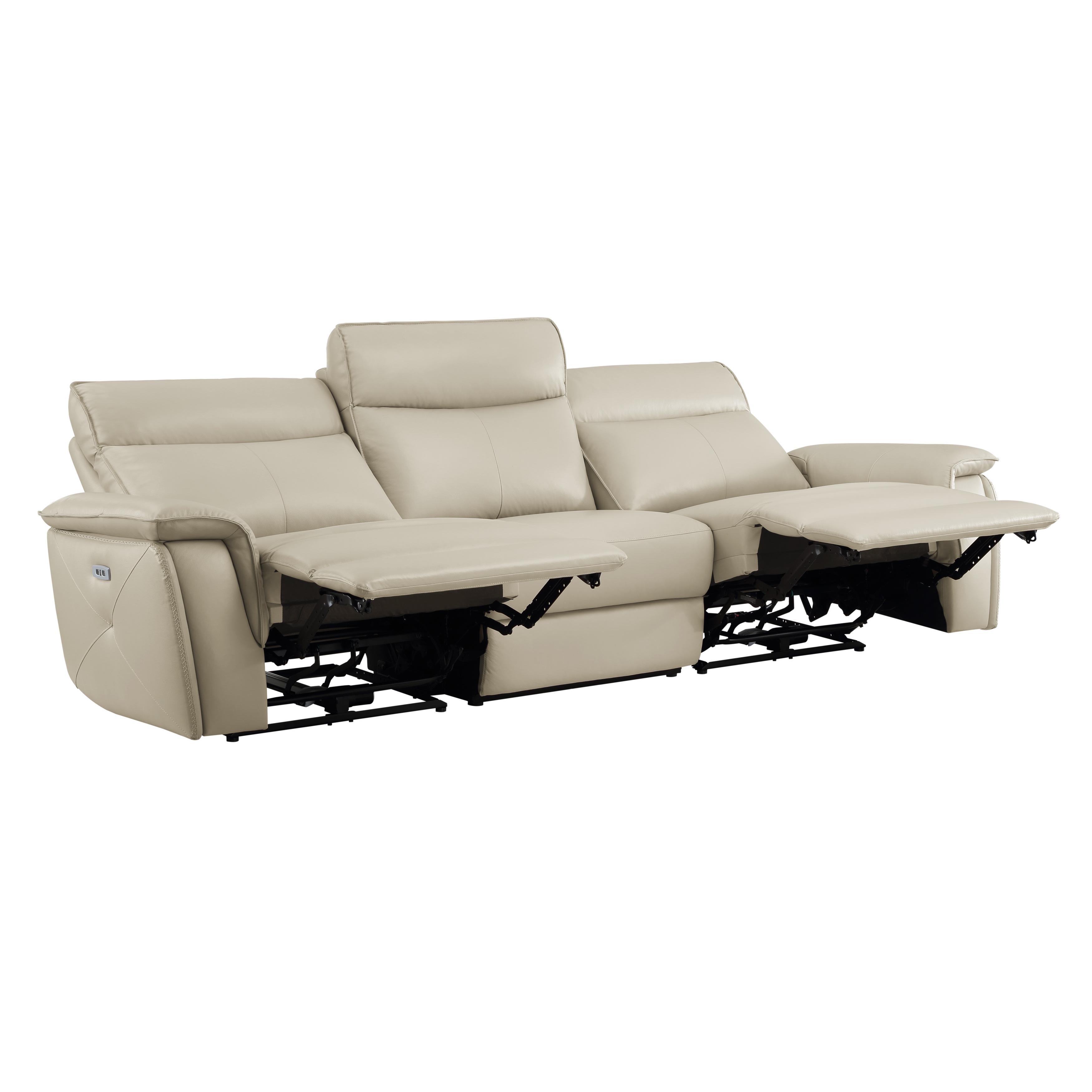 

    
Homelegance 8259RFTP-3PWH* Maroni Power Reclining Sofa Taupe 8259RFTP-3PWH*
