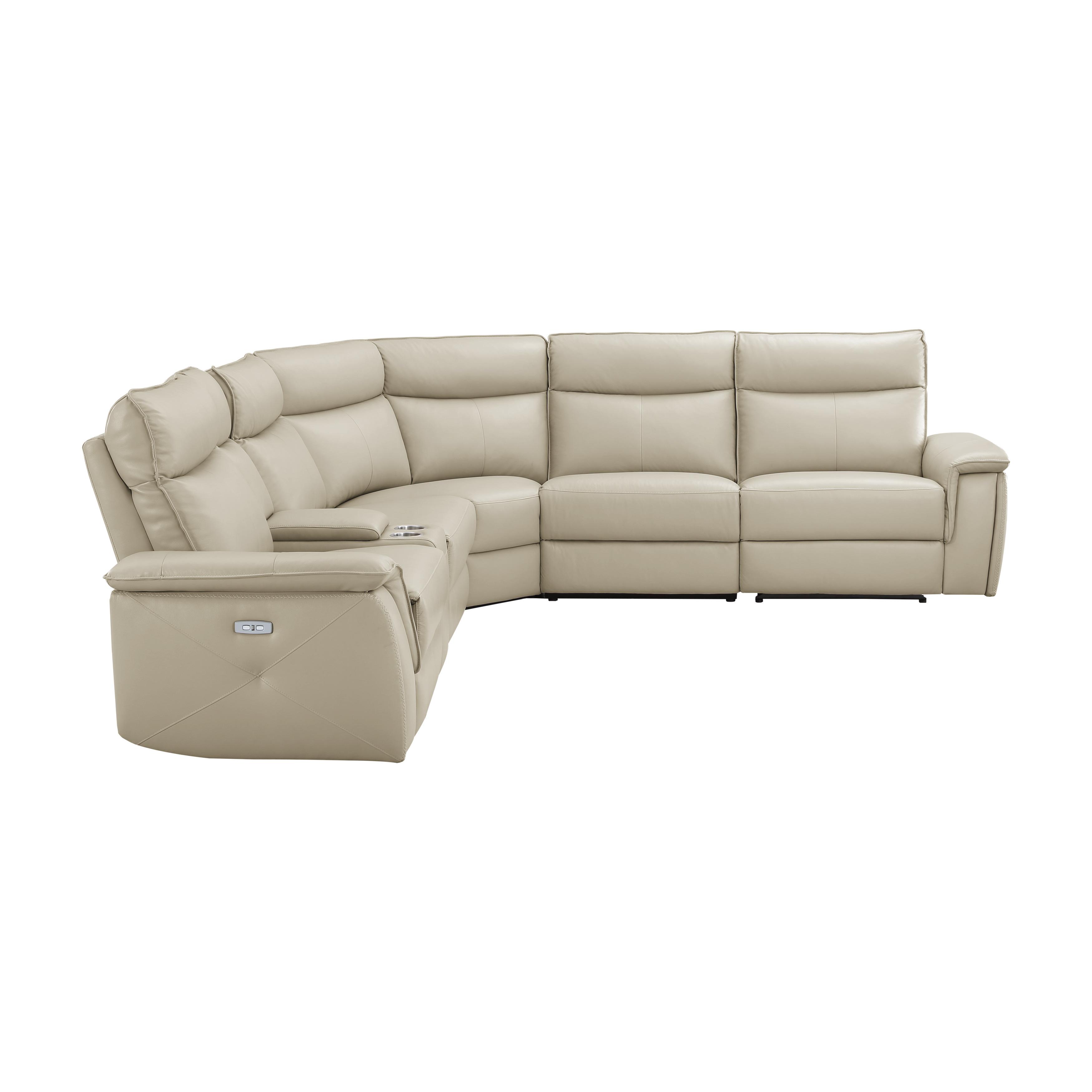 

    
Homelegance 8259RFTP*6SCPWH Maroni Power Reclining Sectional Taupe 8259RFTP*6SCPWH
