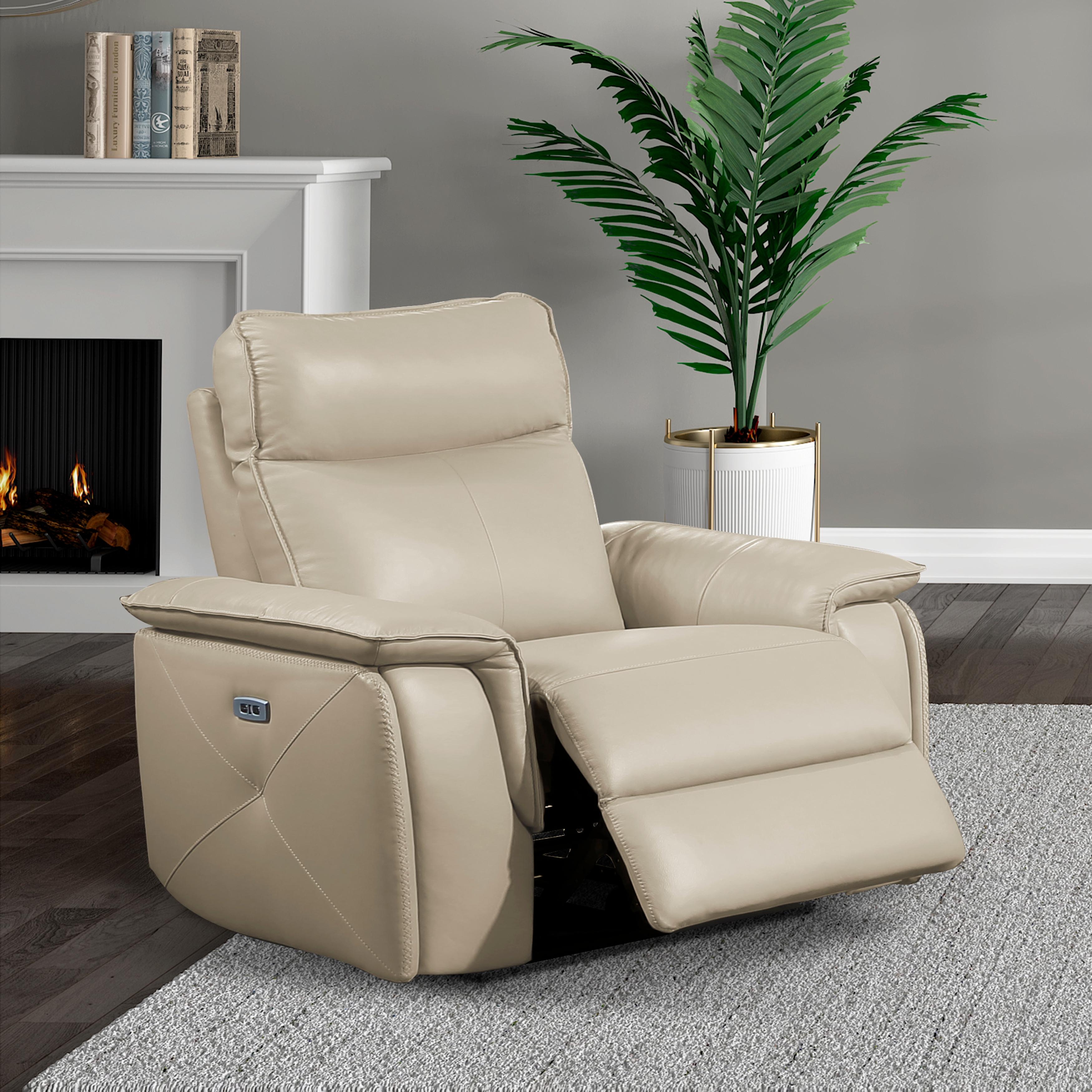 

    
8259RFTP-1PWH Classic Taupe Leather Power Reclining Chair Homelegance 8259RFTP-1PWH Maroni
