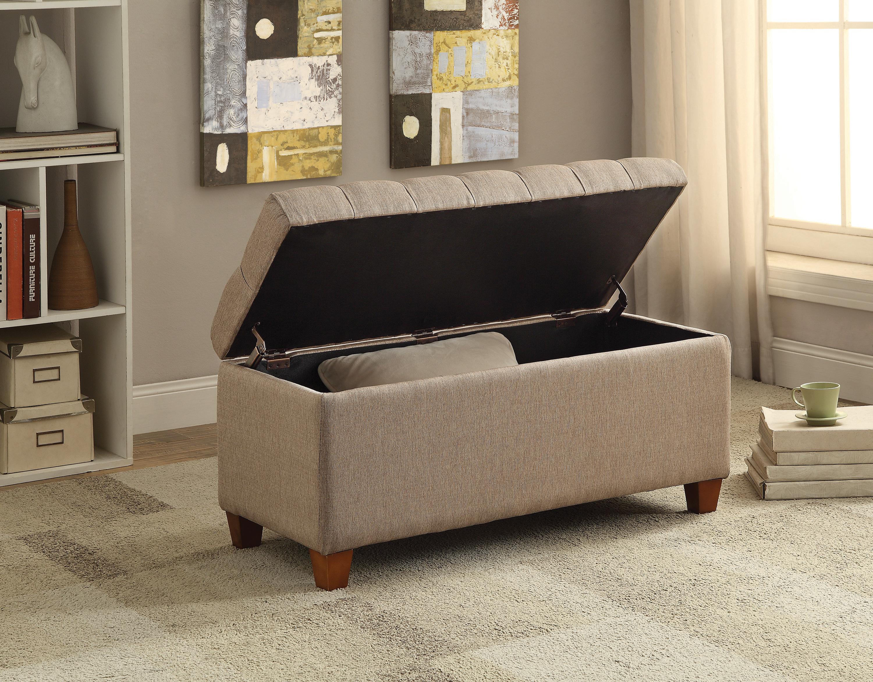 

    
Coaster 500064 Bench Taupe 500064
