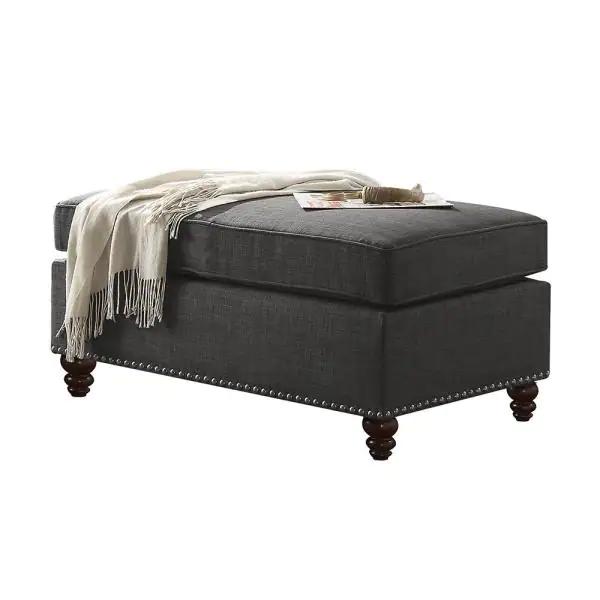 

    
Acme Furniture Aurelia II Sectional Sofa Charcoal 52375-5pcs

