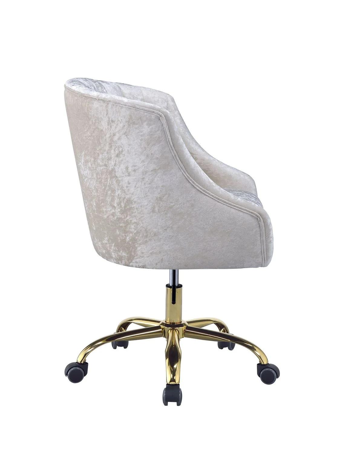 

    
Acme Furniture Levian Home Office Chair Cream 92517
