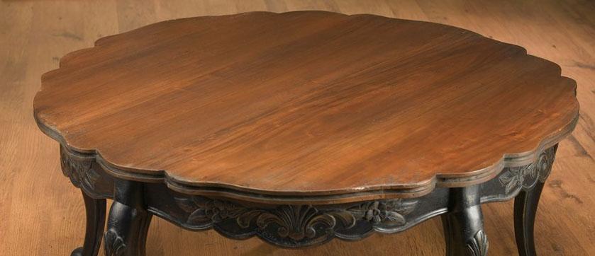

    
Classic Walnut Dark Brown Finish Carved Wood Coffee Table by AA Importing
