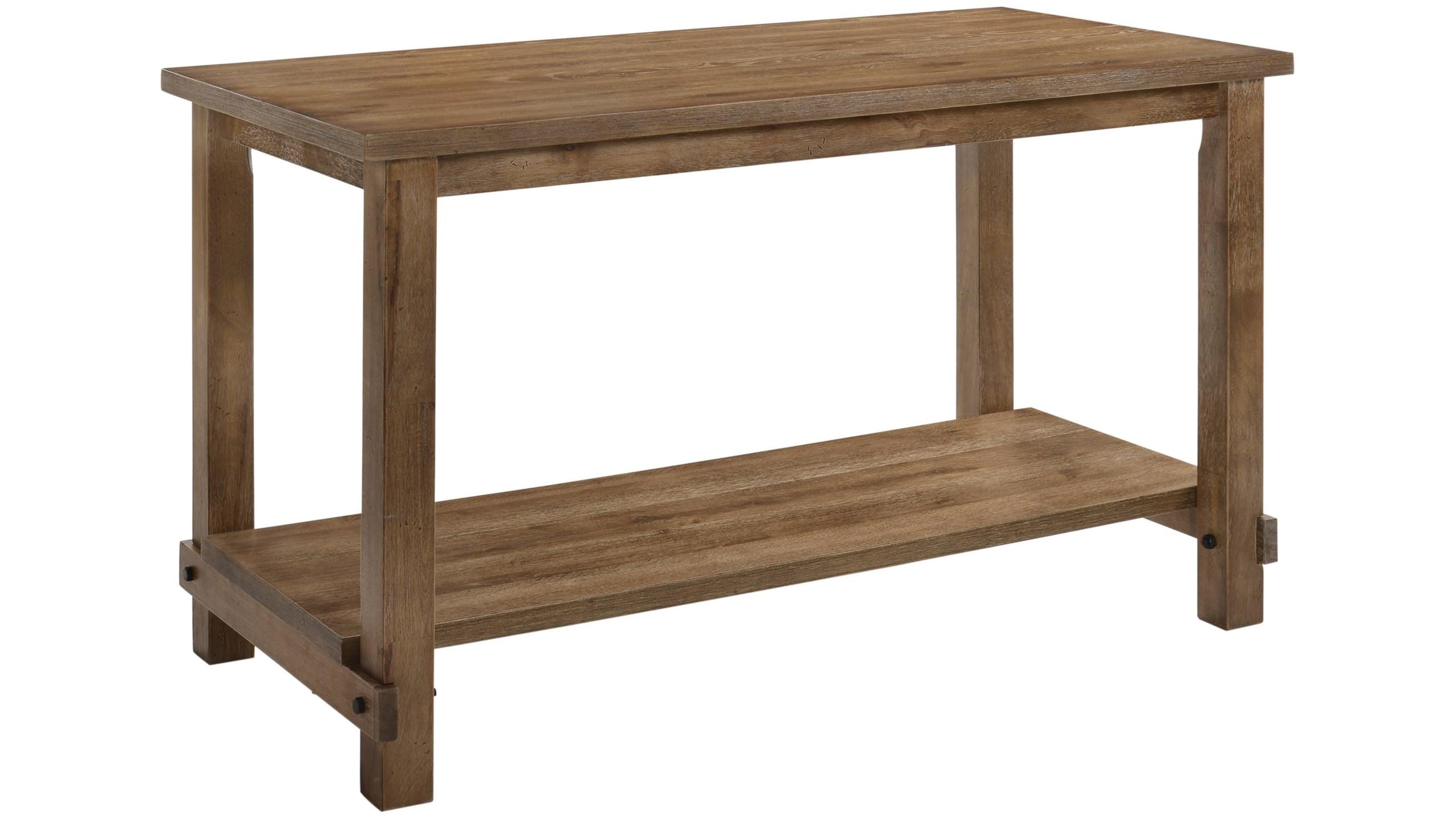 Classic, Traditional, Farmhouse Counter Height Table Martha II 70830 in Brown Oak 