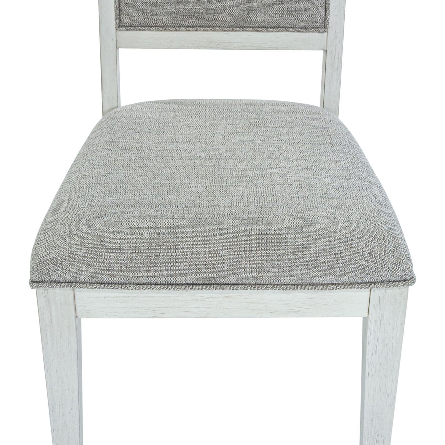 

    
946-C6501S-Set-2 Classic White Dining Side Chair Set 2 pcs Mirage (946-DR) Liberty Furniture

