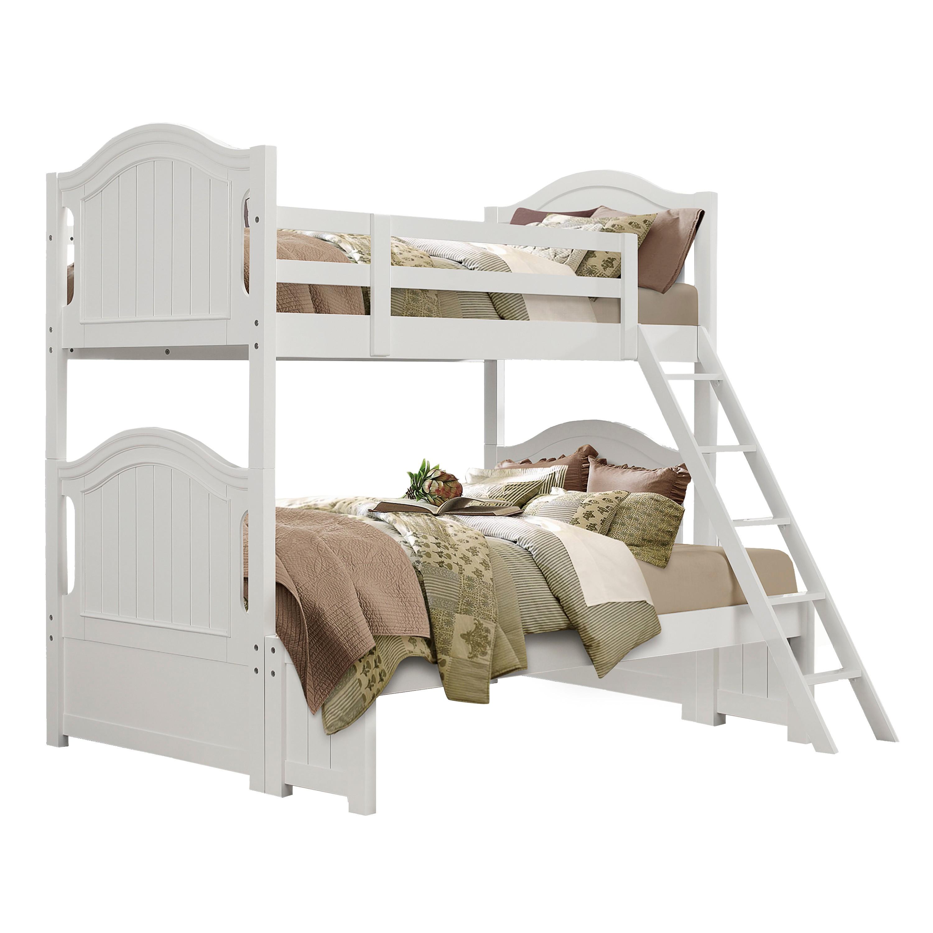 Classic Bunk Bed B1799-1F* Clementine B1799-1F* in White 