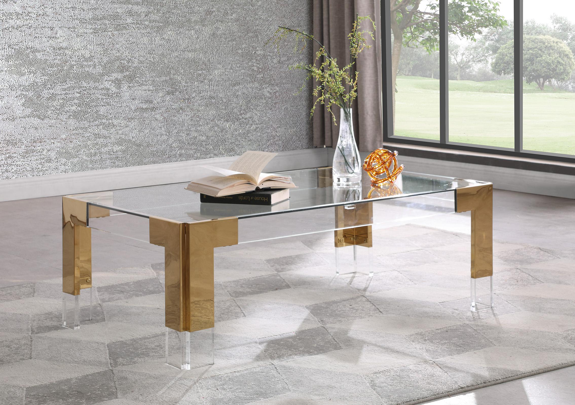 

    
Meridian Furniture CASPER 200-CT Coffee Table Gold 201-CT
