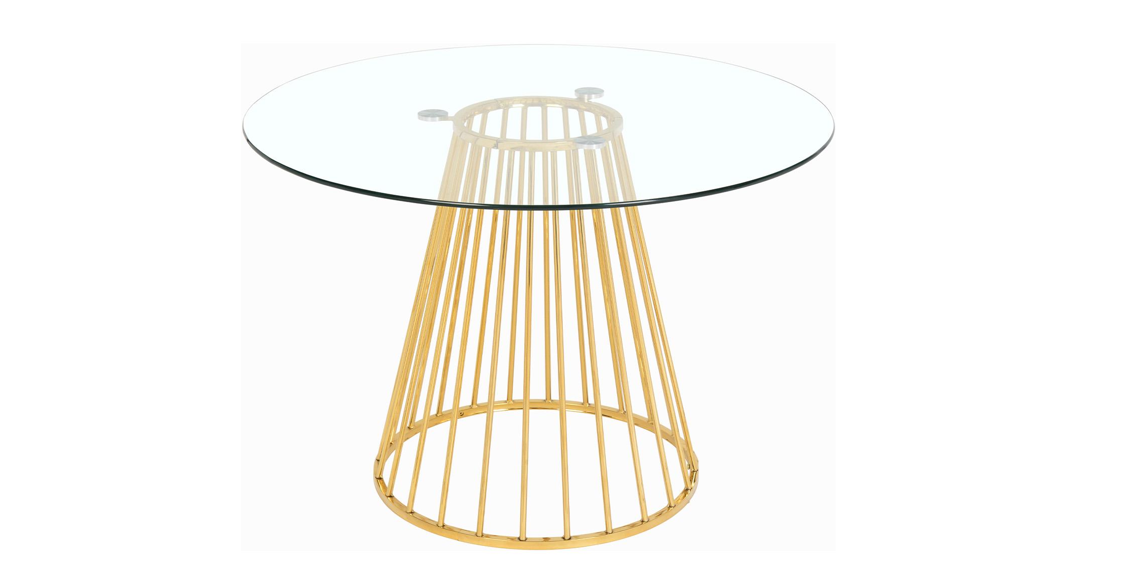 

    
Clear Tempered Glass Dining Table GIO 751-T Meridian Contemporary Modern
