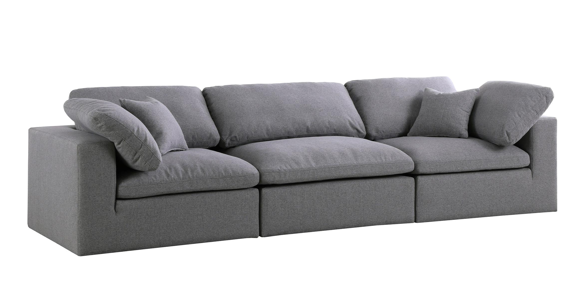 

    
Serene Grey Linen Textured Fabric Deluxe Comfort Modular Sofa S119 Meridian
